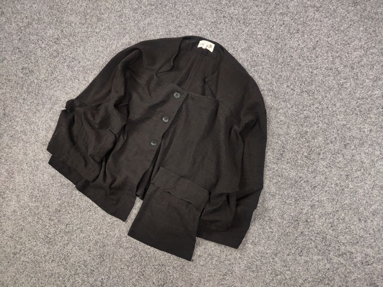 Other Cannisse design asymmetric Pocket Light Blazer Jacket Size M / US 6-8 / IT 42-44 - 3 Thumbnail