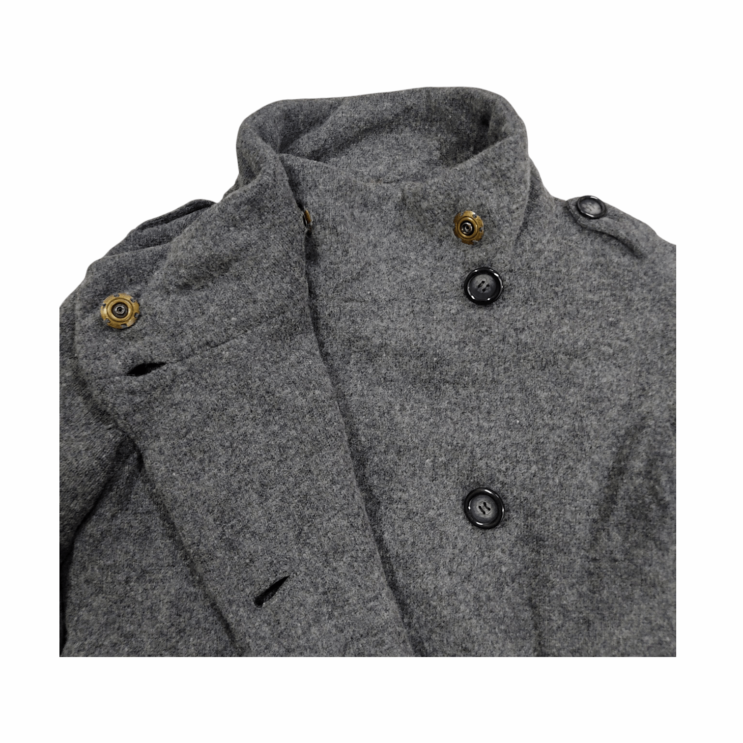 Tsumori Chisato Tsumori Chisato Fleece Lined Double Breasted Wool Jacket Size M / US 6-8 / IT 42-44 - 8 Thumbnail