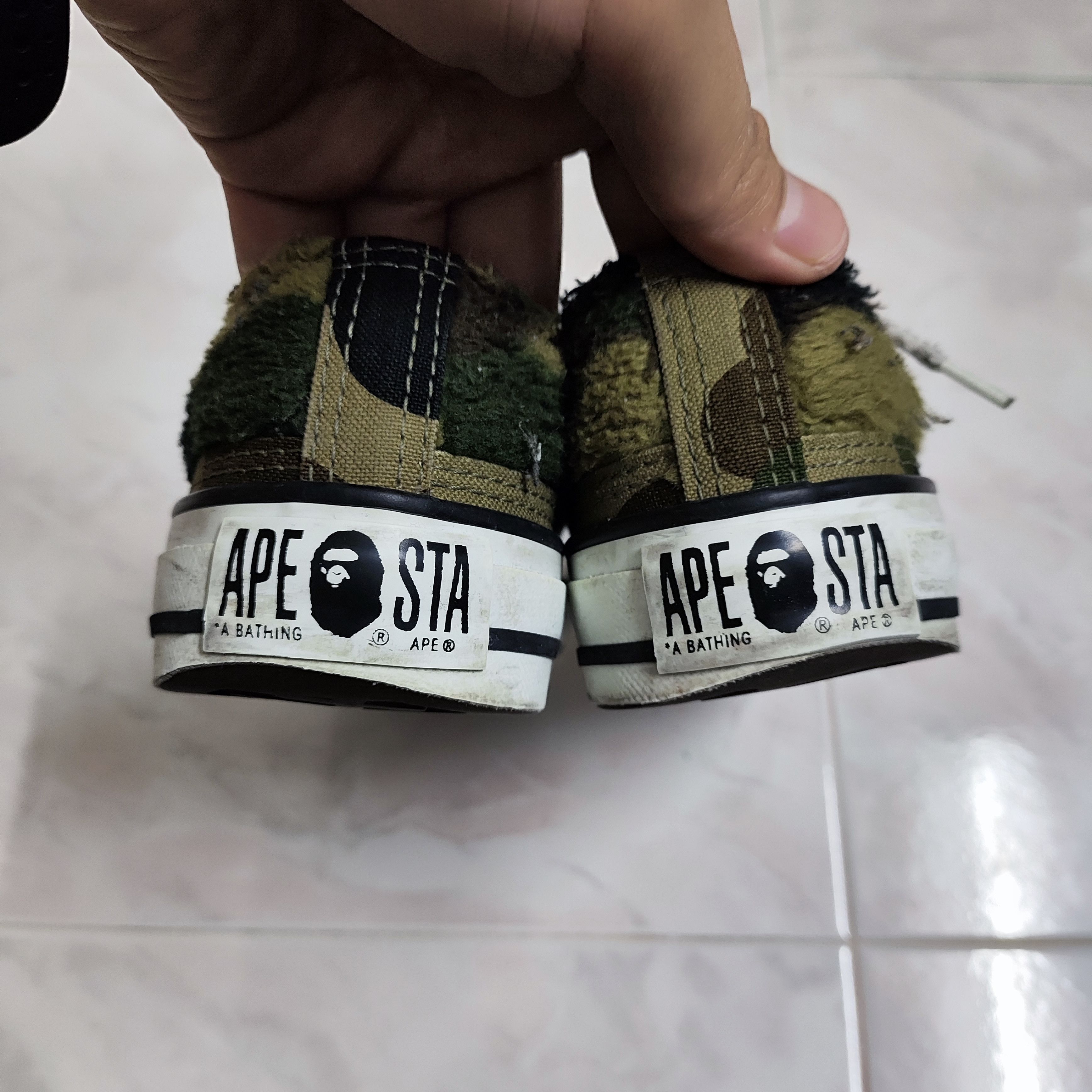 Bape Bape 1st camo yellow boa apesta low Size US 5.5 / IT 35.5 - 9 Thumbnail