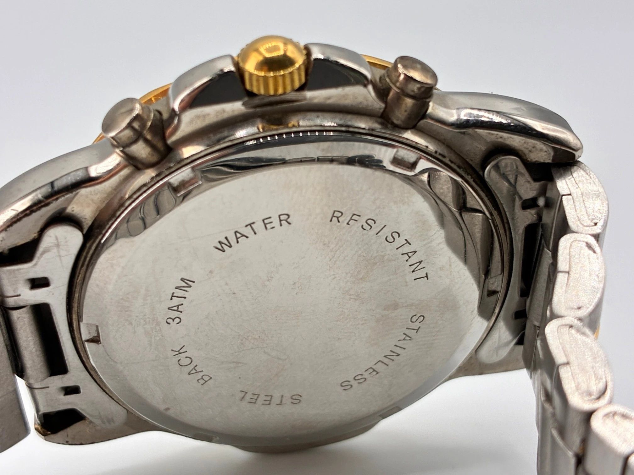 Other Lasita Quartz Chronograph Two-Tone Vintage Sports Watch Size ONE SIZE - 2 Thumbnail