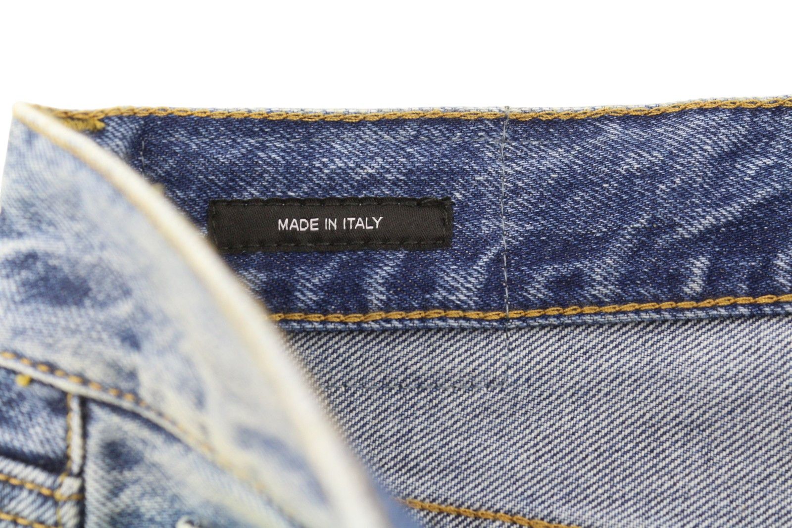 R13 BOYFRIEND 28 Jasper Whiskers Faded Zip Blue FW25 86839 Size 28" / US 6 / IT 42 - 6 Thumbnail