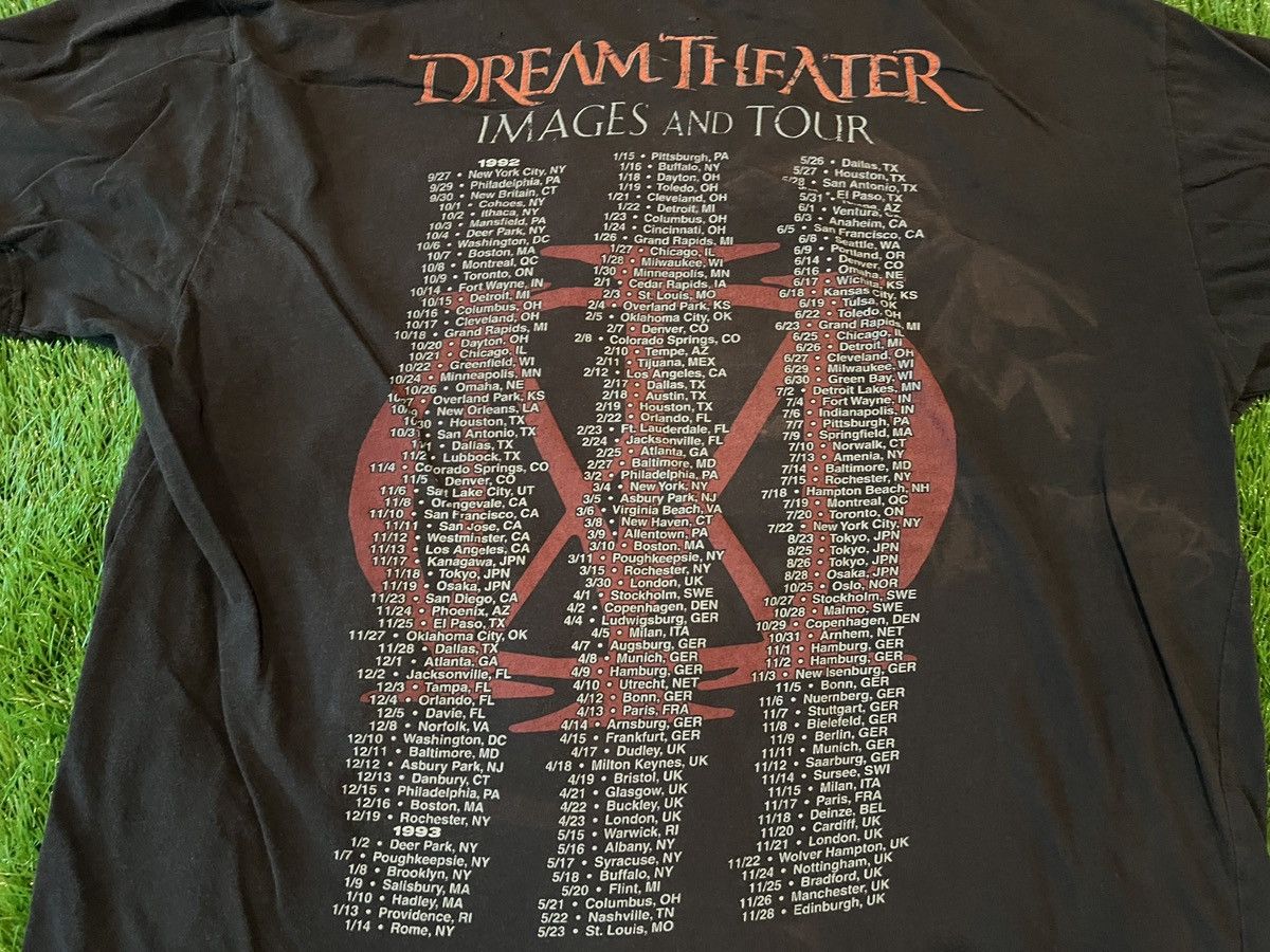 Band Tees Dream Theater Band “ Images And Words" 1992/1993 T-Shirt Size US XL / EU 56 / 4 - 6 Thumbnail