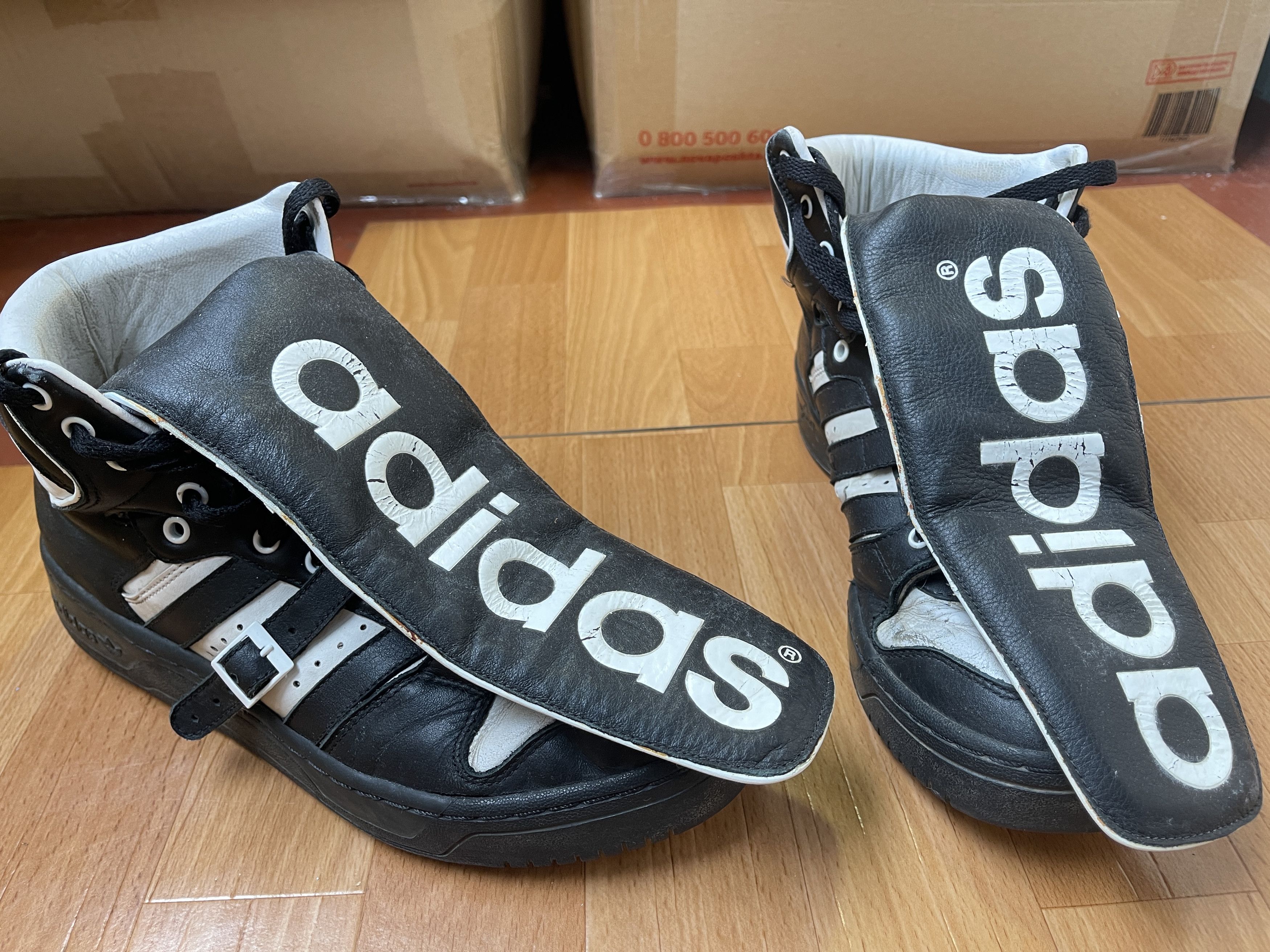 Adidas × Jeremy Scott Adidas Jeremy Scott Sneakers Conductor Instinct Shoes G00905 Size US 9 / EU 42 - 7 Thumbnail