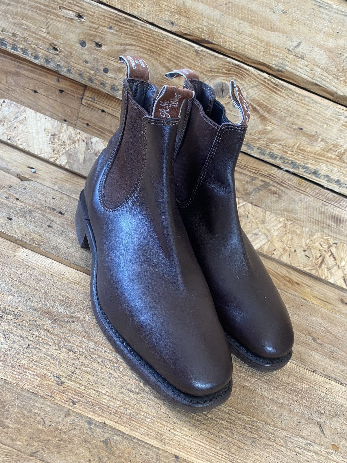 R.M. Williams Rm williams comfort craftman brown chelsea boots sz uk5, 38 Size US 6 / EU 39 - 10 Thumbnail