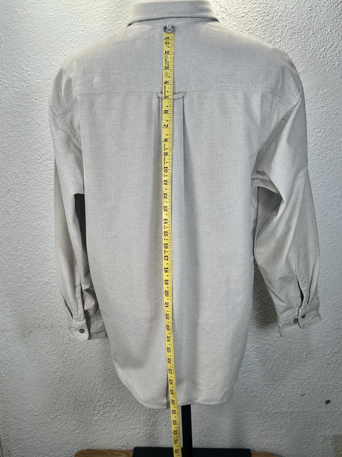 Eddie Bauer Eddie Bauer Men L Brown Grand Long Sleeve Button Down Shirt Size US L / EU 52-54 / 3 - 5 Thumbnail
