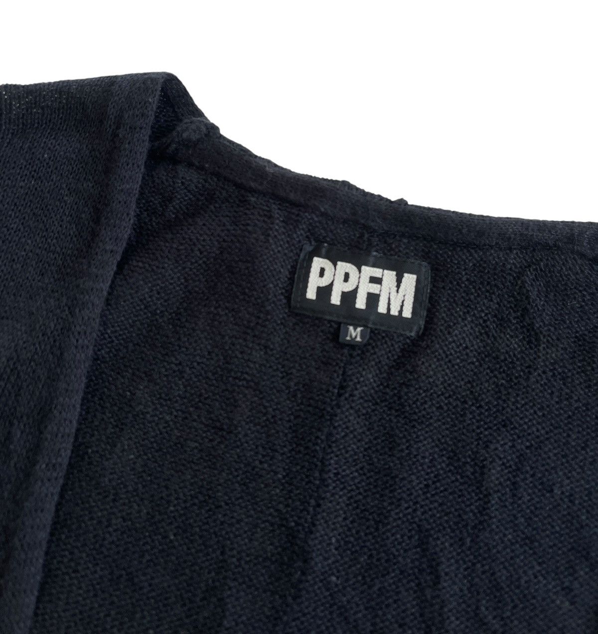 Japanese Brand PPFM Safety Pin Sleeveless If six was Nine Cardigan Size US M / EU 48-50 / 2 - 5 Thumbnail