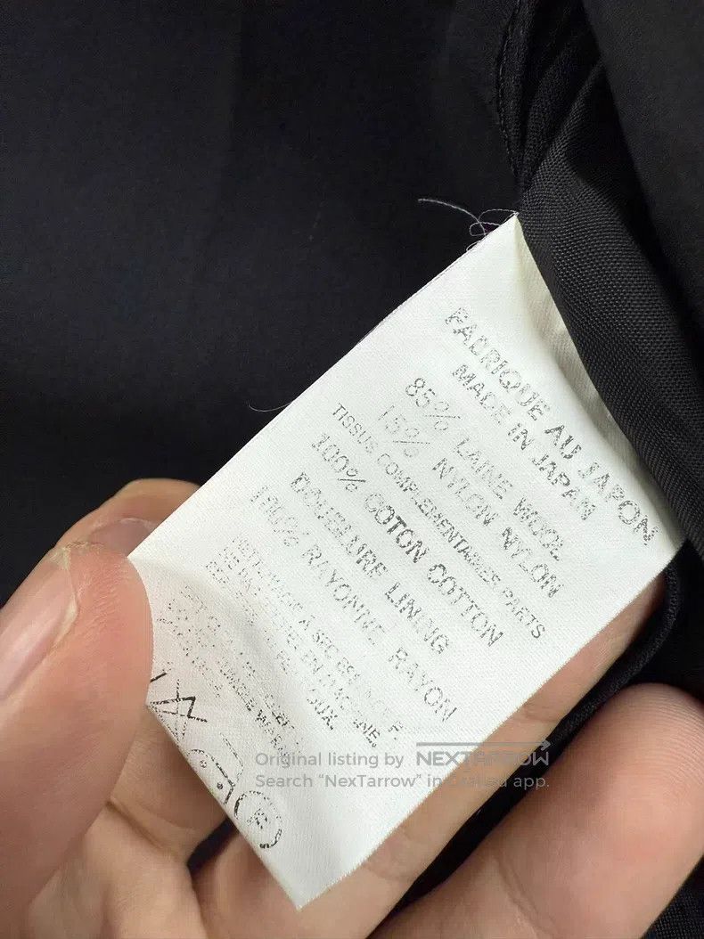 Yohji Yamamoto Yohji Yamamoto Totem Silver Buckle Suit Size US S / EU 44-46 / 1 - 9 Thumbnail