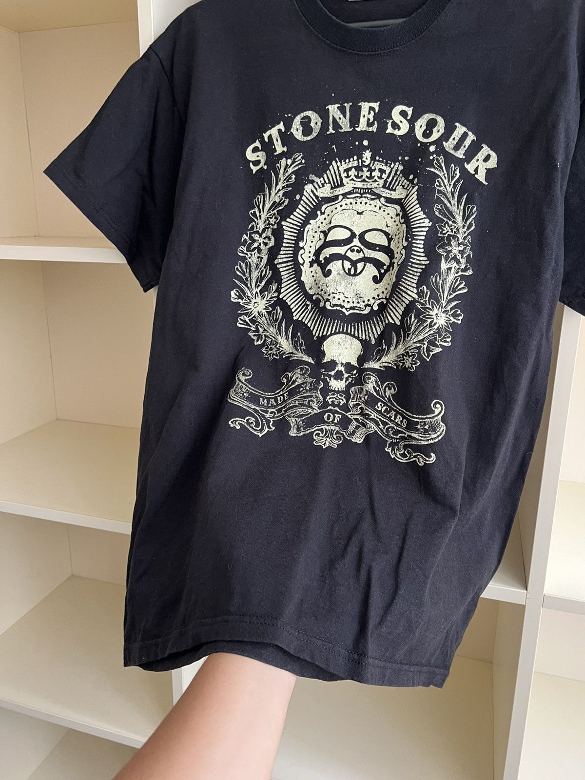 Band Tees Vintage Stone Sour Band Tee Rock T-Shirt Tour 2007 Size L Size US L / EU 52-54 / 3 - 7 Thumbnail