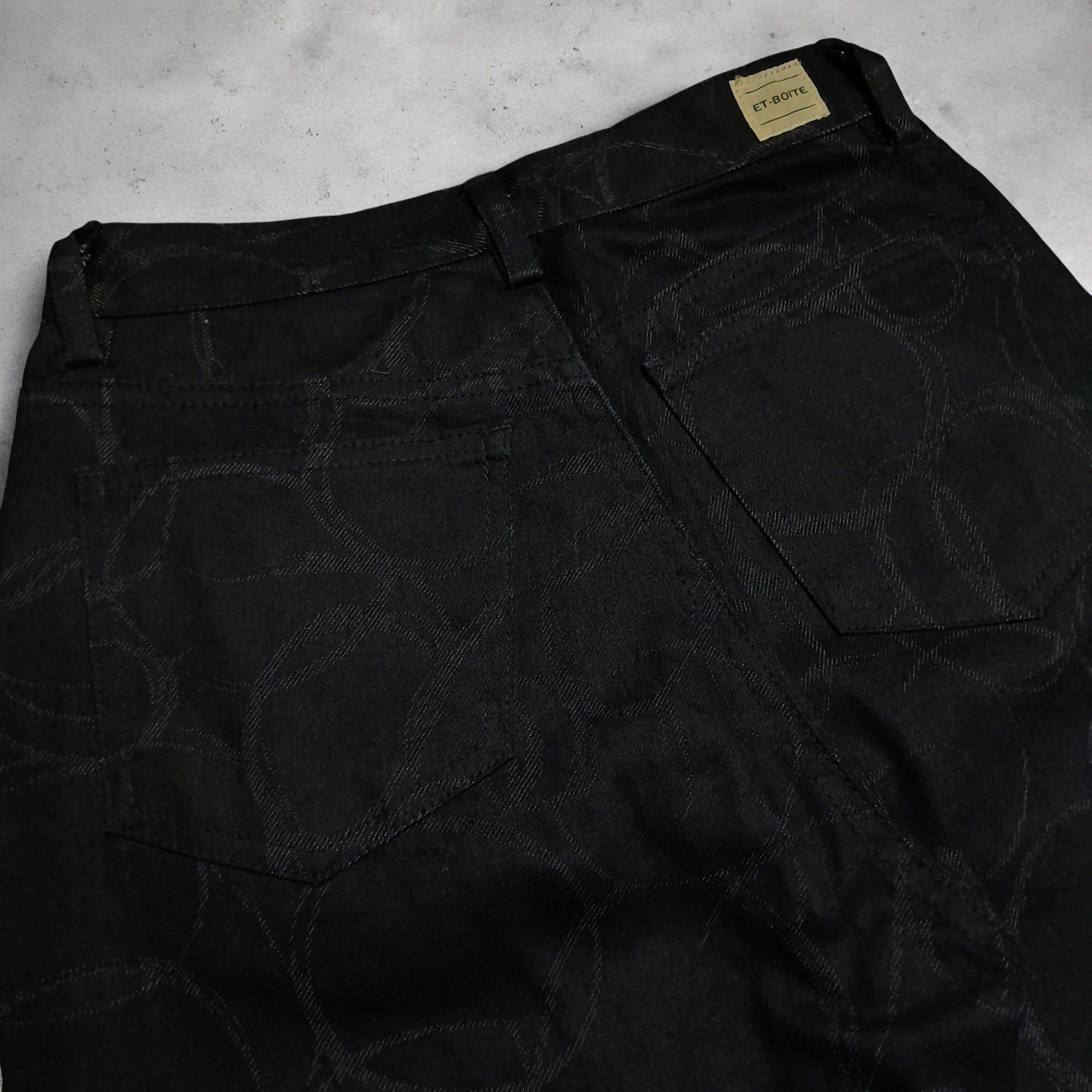 Japanese Brand Et Boite by Blue Way Japan Flare Jeans Size US 26 / EU 42 - 5 Thumbnail