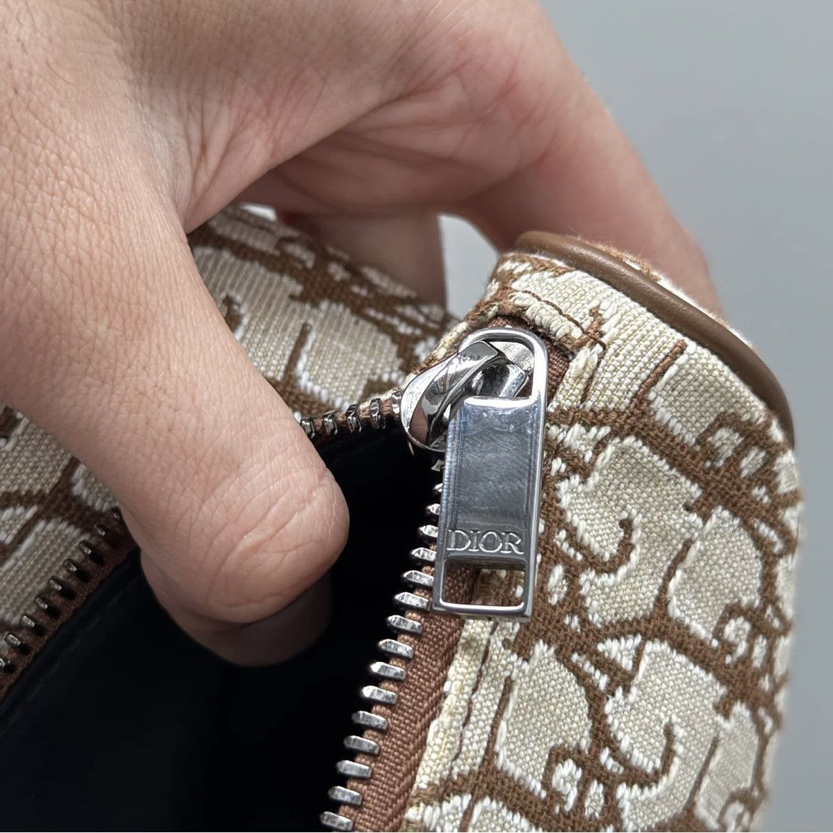 Dior × Travis Scott Dior x CACTUS JACK Oblique Jacquard Saddle Bag Size ONE SIZE - 18 Thumbnail