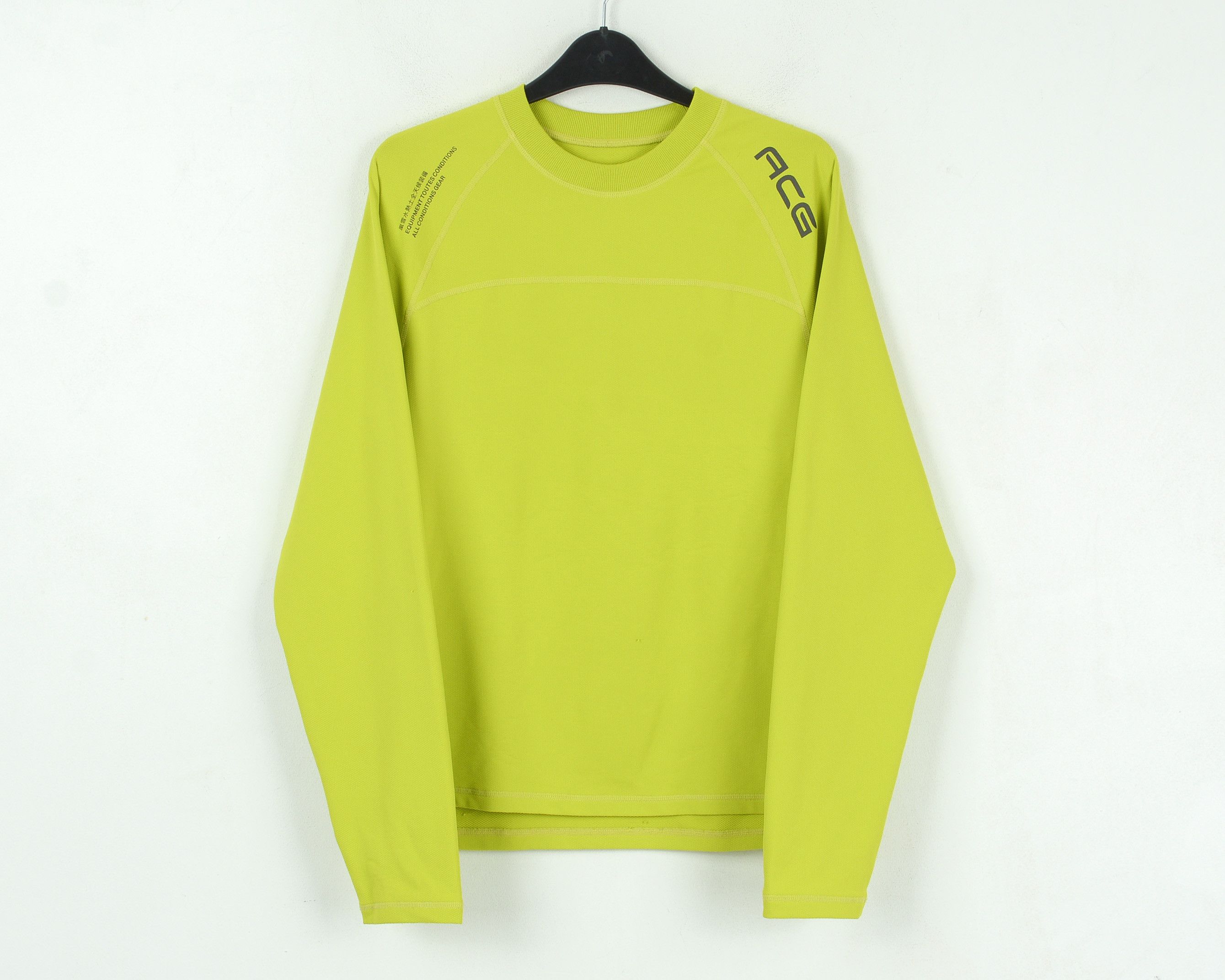 Nike ACG Mens S Baselayer Long Sleeved Jersey Shirt Jumper Pullover Size US S / EU 44-46 / 1 - 1 Thumbnail