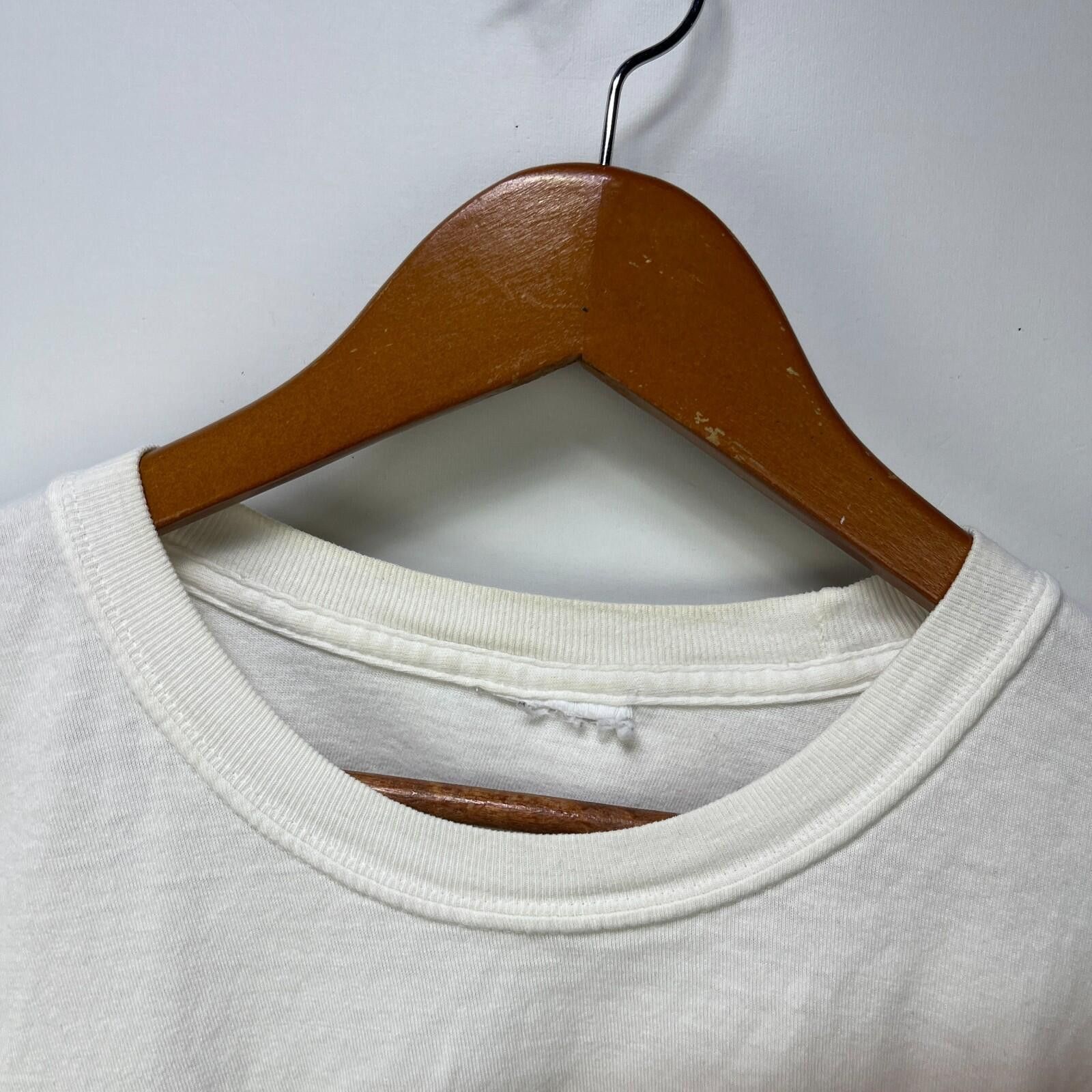 Harley Davidson Vintage Harley Davidson Flames Long Sleeve White T Shirt 2XL Size US XXL / EU 58 / 5 - 5 Thumbnail