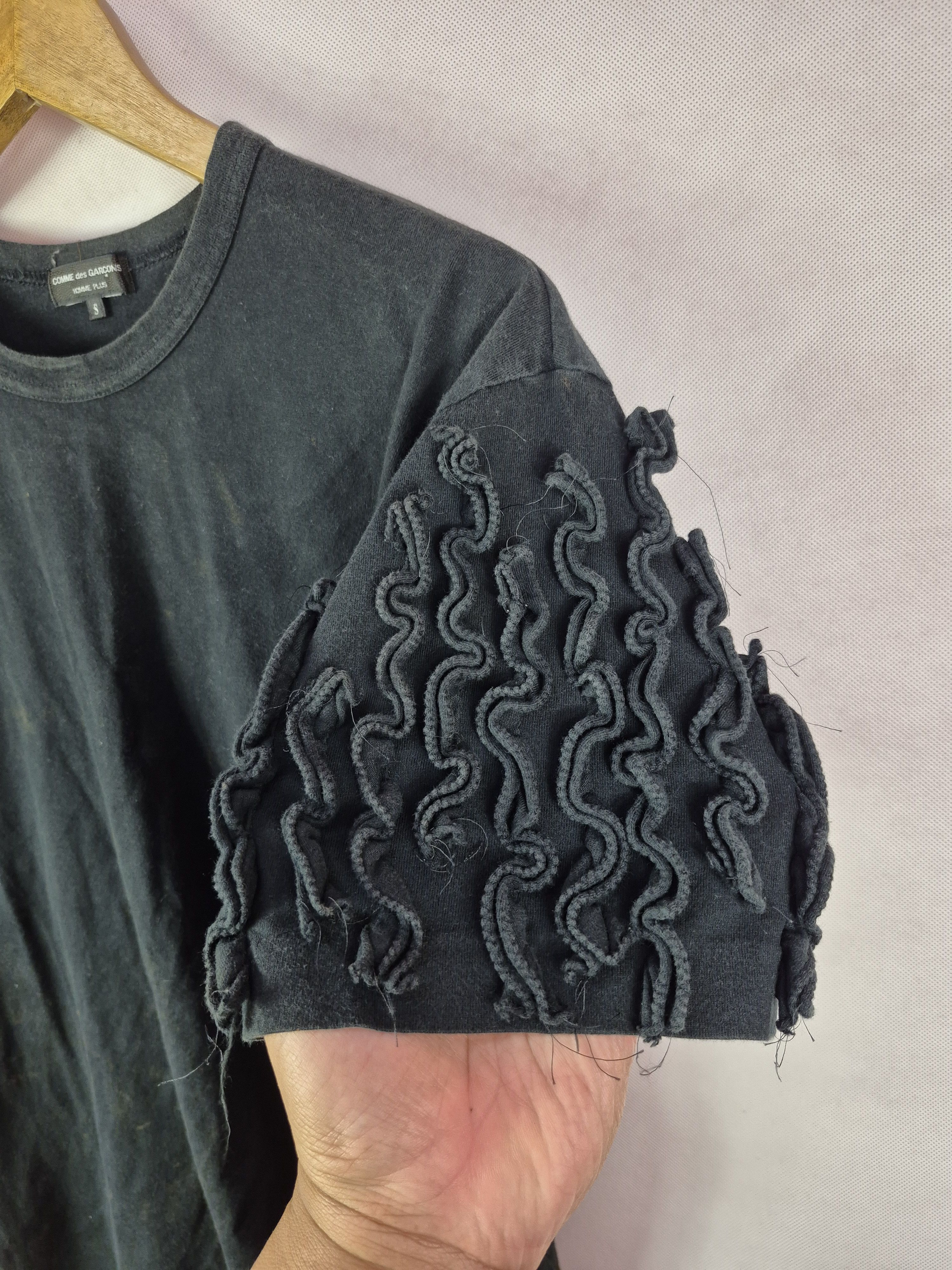 Comme des Garcons 🔥 Vintage Comme Des Garcons Homme Plus Tee Size US S / EU 44-46 / 1 - 5 Thumbnail
