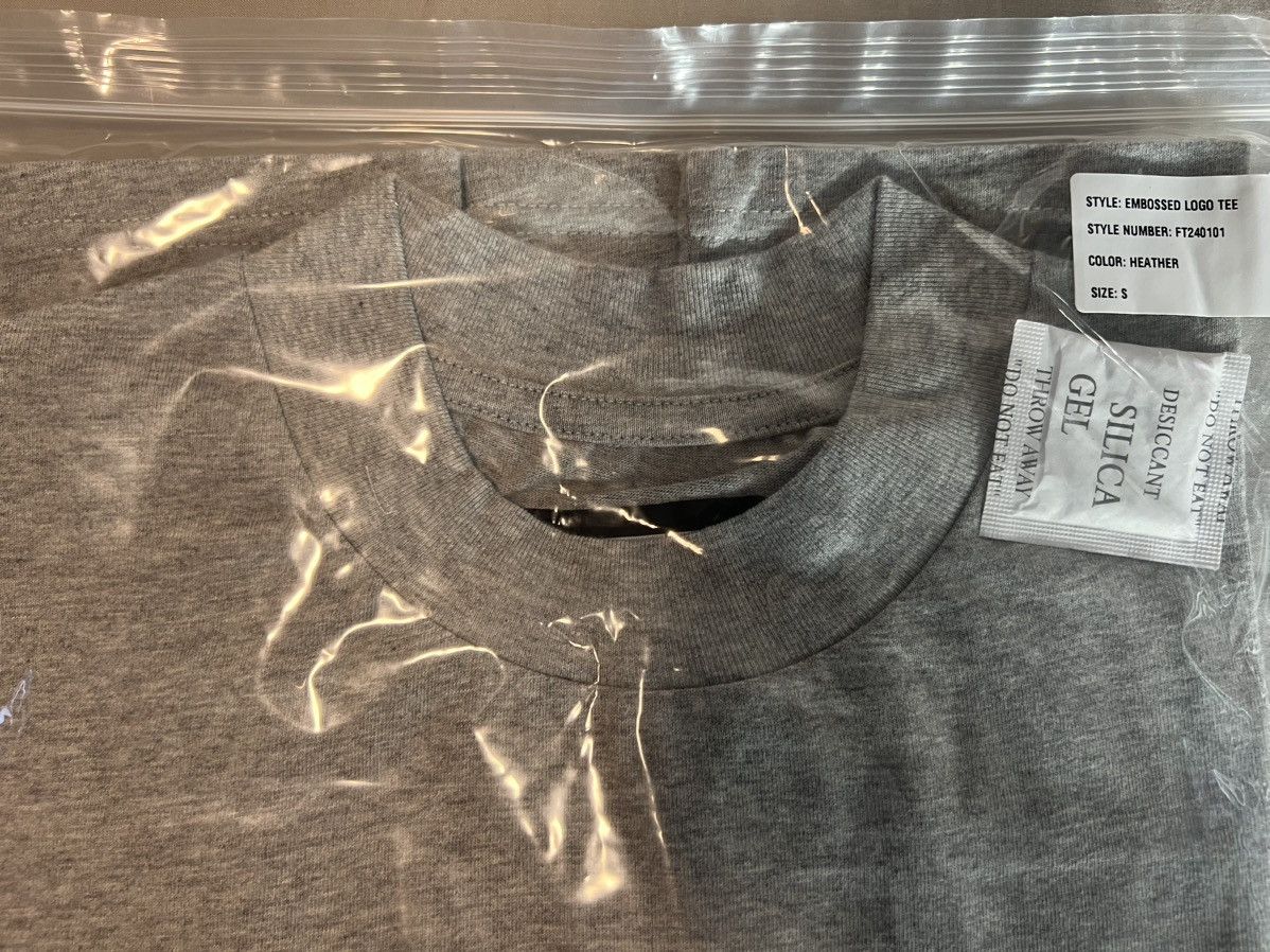 Fuck The Population FTP Embossed Logo Tee Sz Small Heather Gray Size US S / EU 44-46 / 1 - 5 Thumbnail