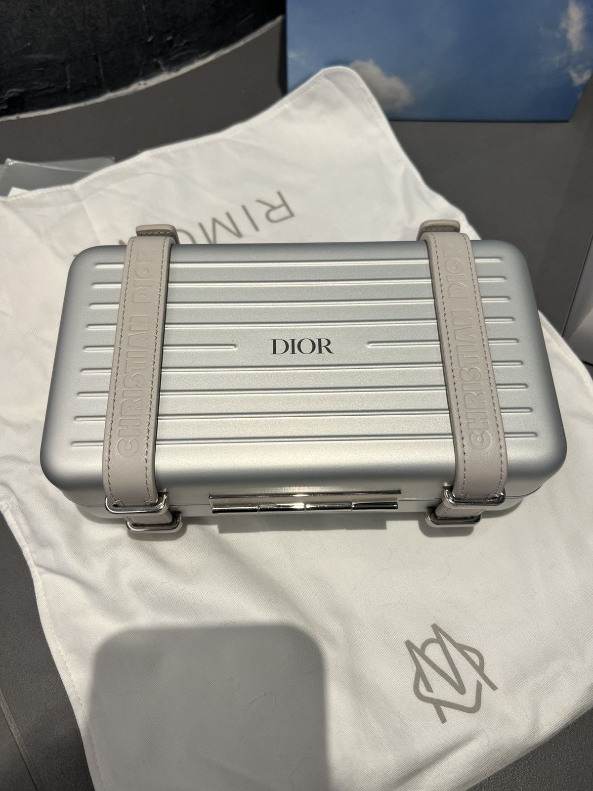 Dior Dior x Rimova Aluminium Clutch Bag Size ONE SIZE - 2 Thumbnail