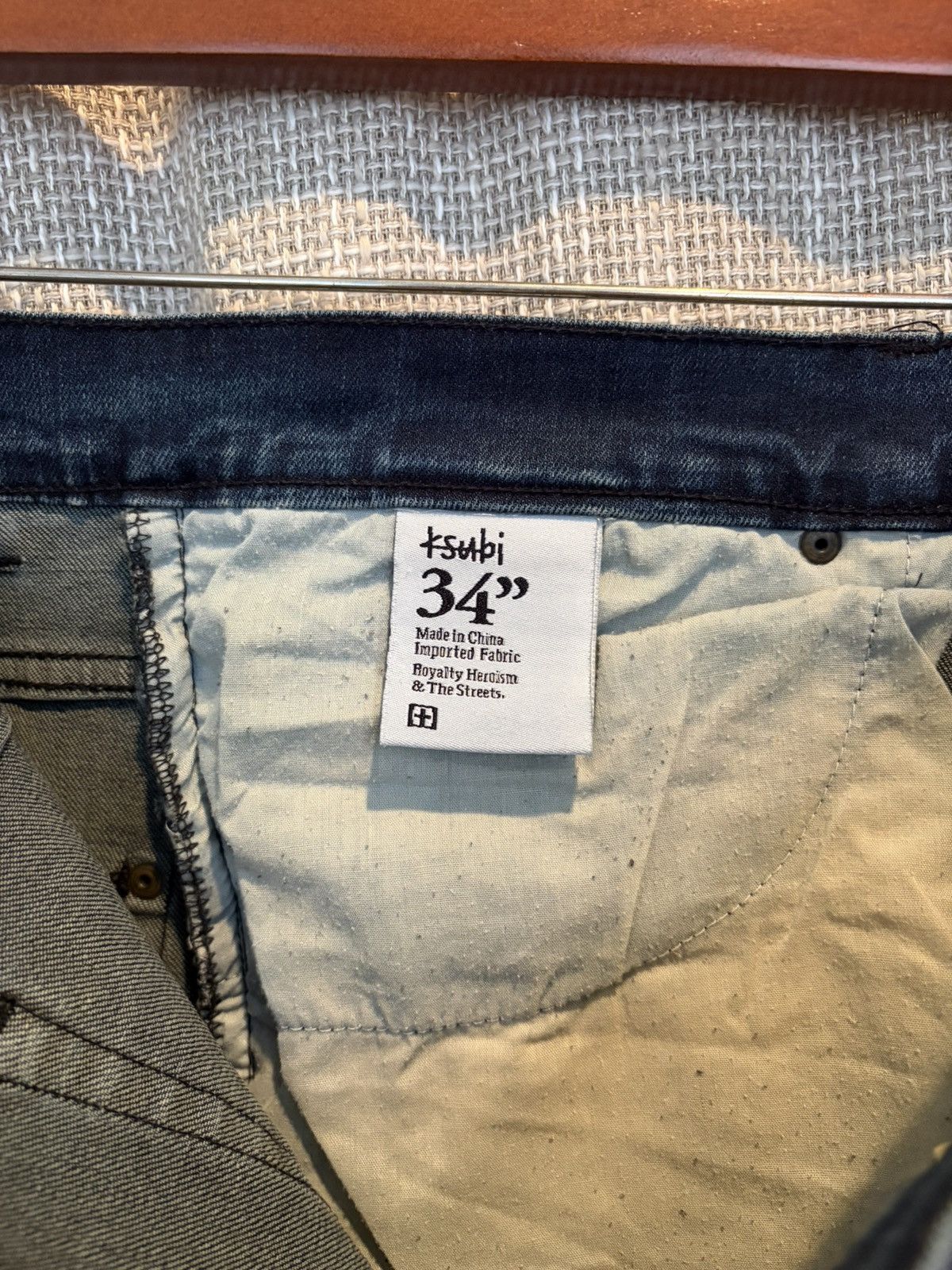 Ksubi Ksubi Chitch Jude Dark Washed Blue Denim Jeans Size US 34 / EU 50 - 5 Thumbnail