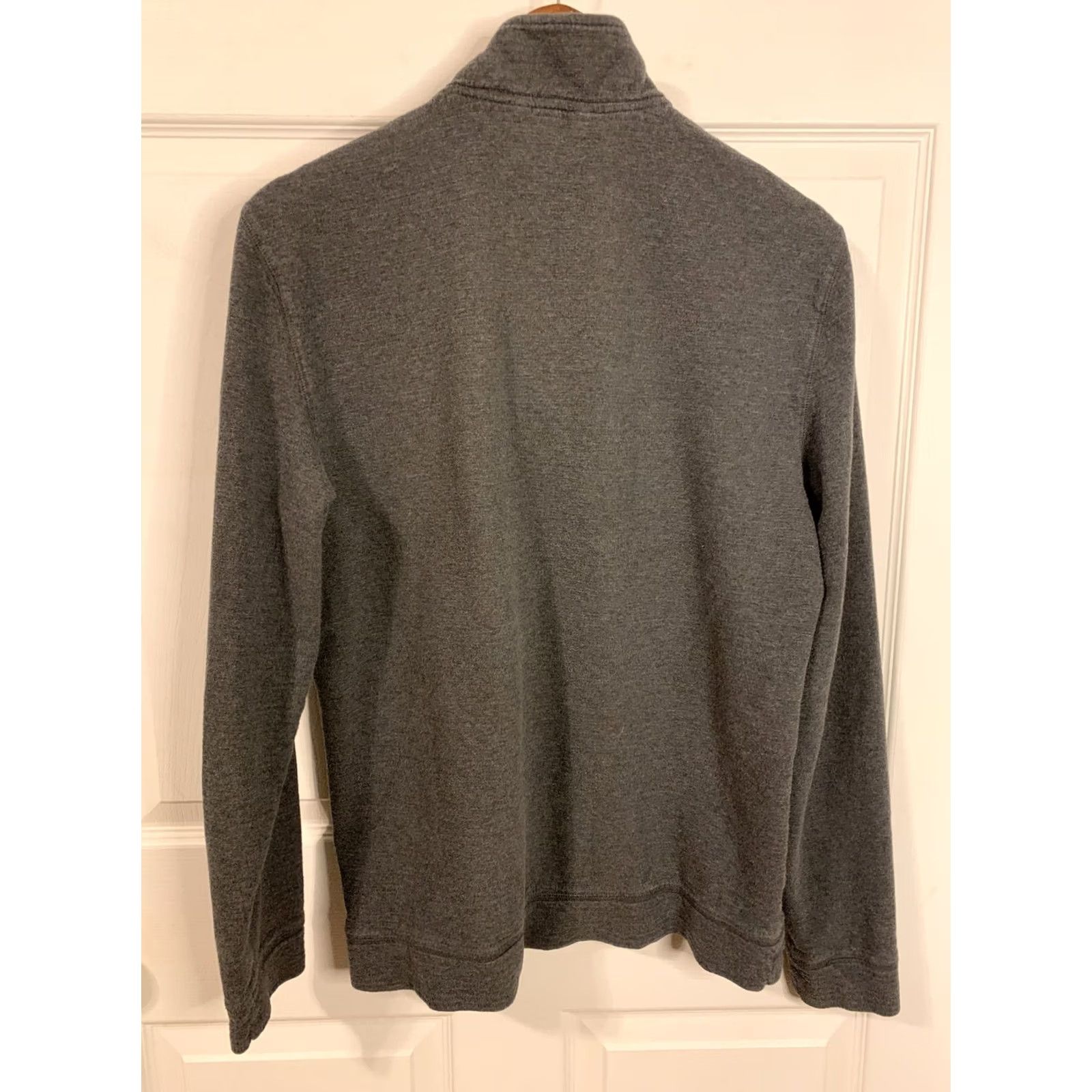 Calvin Klein Calvin Klein Mens M Gray 1/4 Zip Long Sleeve Lightweight Sweater Shirt Pullover Size US M / EU 48-50 / 2 - 5 Thumbnail
