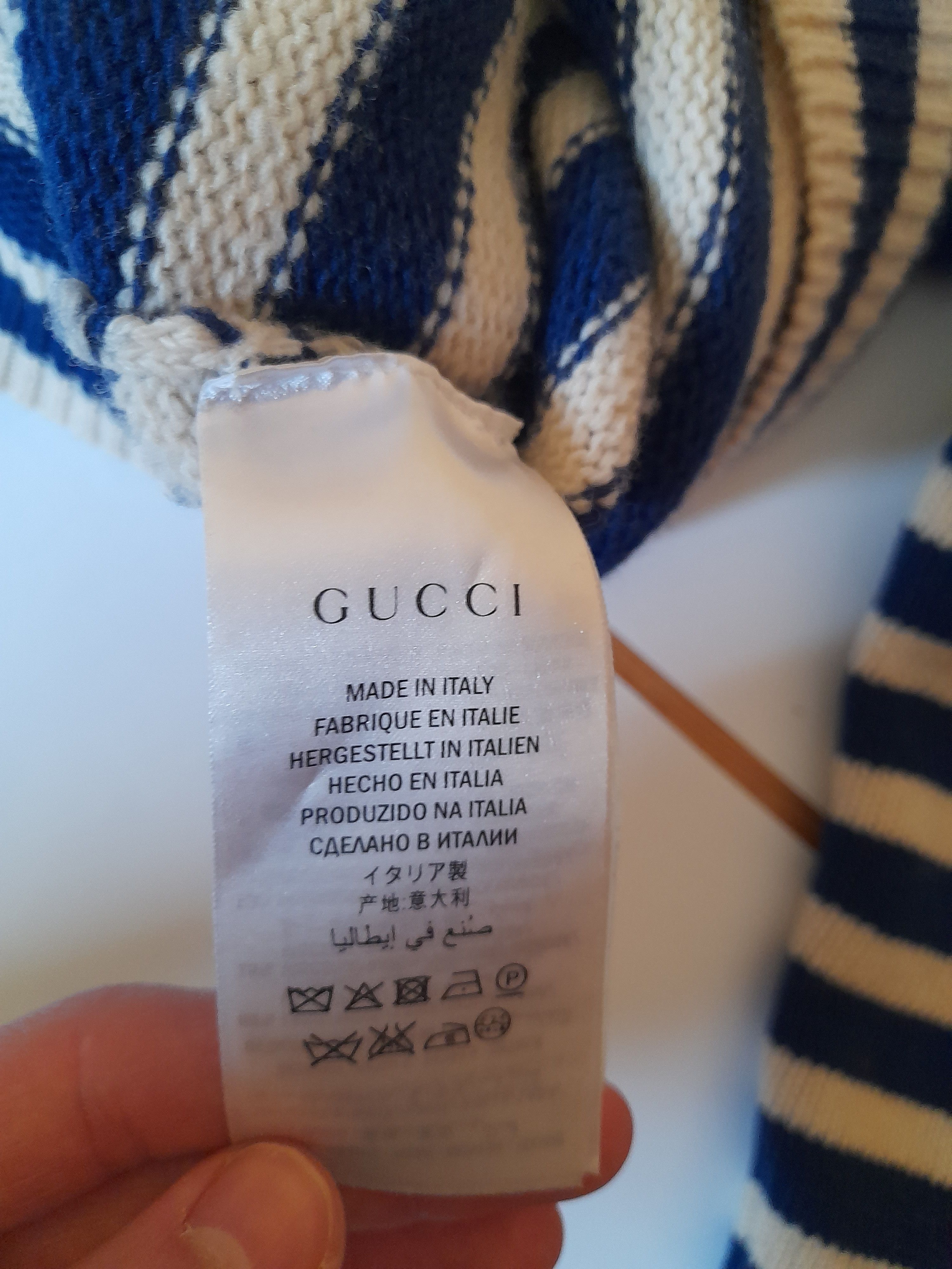 Gucci Gucci striped tiger head knit sweater Size M / US 6-8 / IT 42-44 - 8 Thumbnail