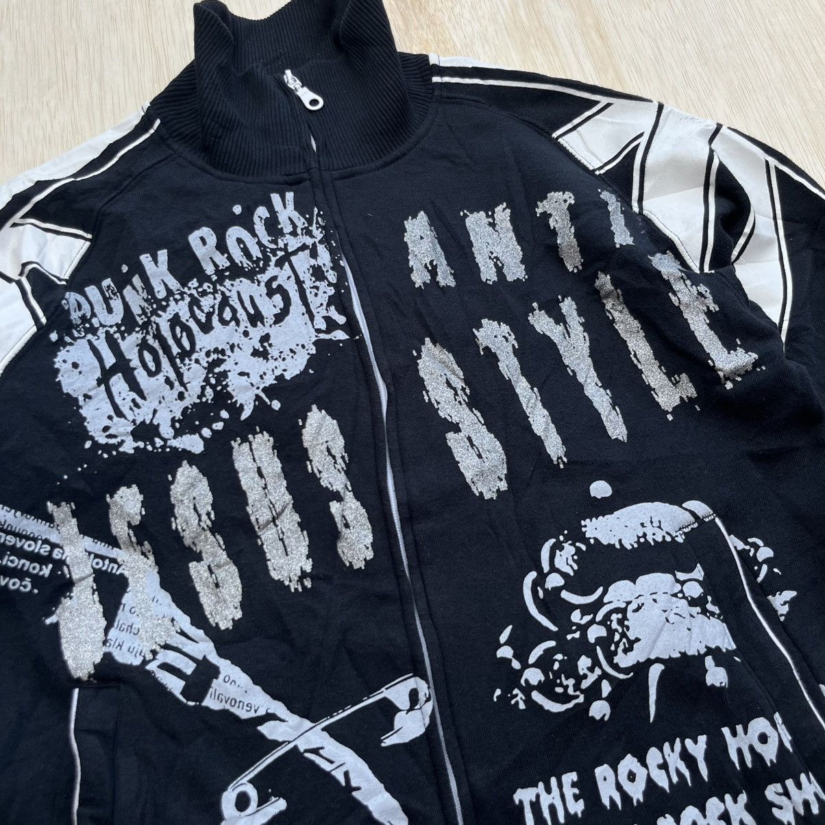 Hysteric Glamour CENTER CLEASE JAPANESE BRAND Y2K ANTI JESUS STYLE TRACKSWEAT Size US S / EU 44-46 / 1 - 3 Thumbnail