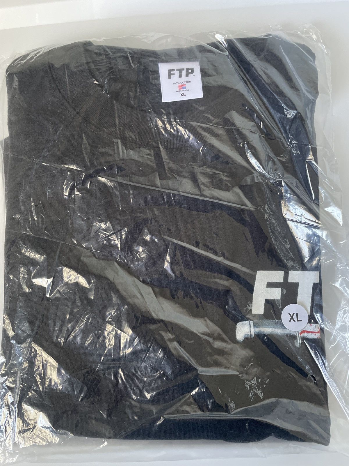 Fuck The Population FTP GHOSTFACE LOGO TEE XLARGE Size US XL / EU 56 / 4 - 2 Thumbnail