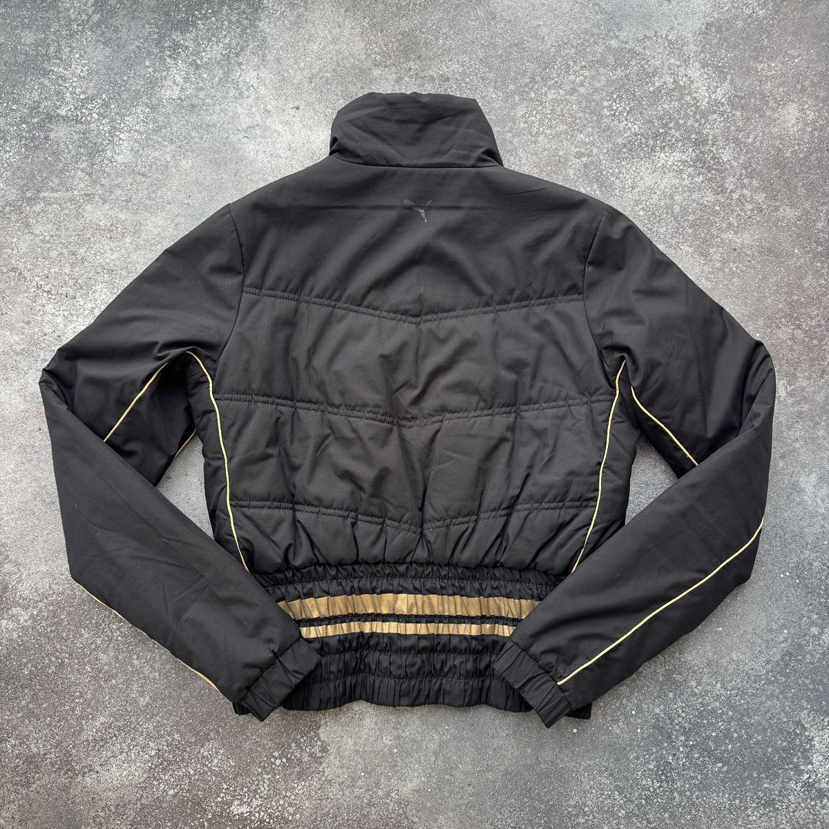 Puma Puma Y2K Vintage Grunge Cropped Bomber Jacket Size S / US 4 / IT 40 - 9 Thumbnail