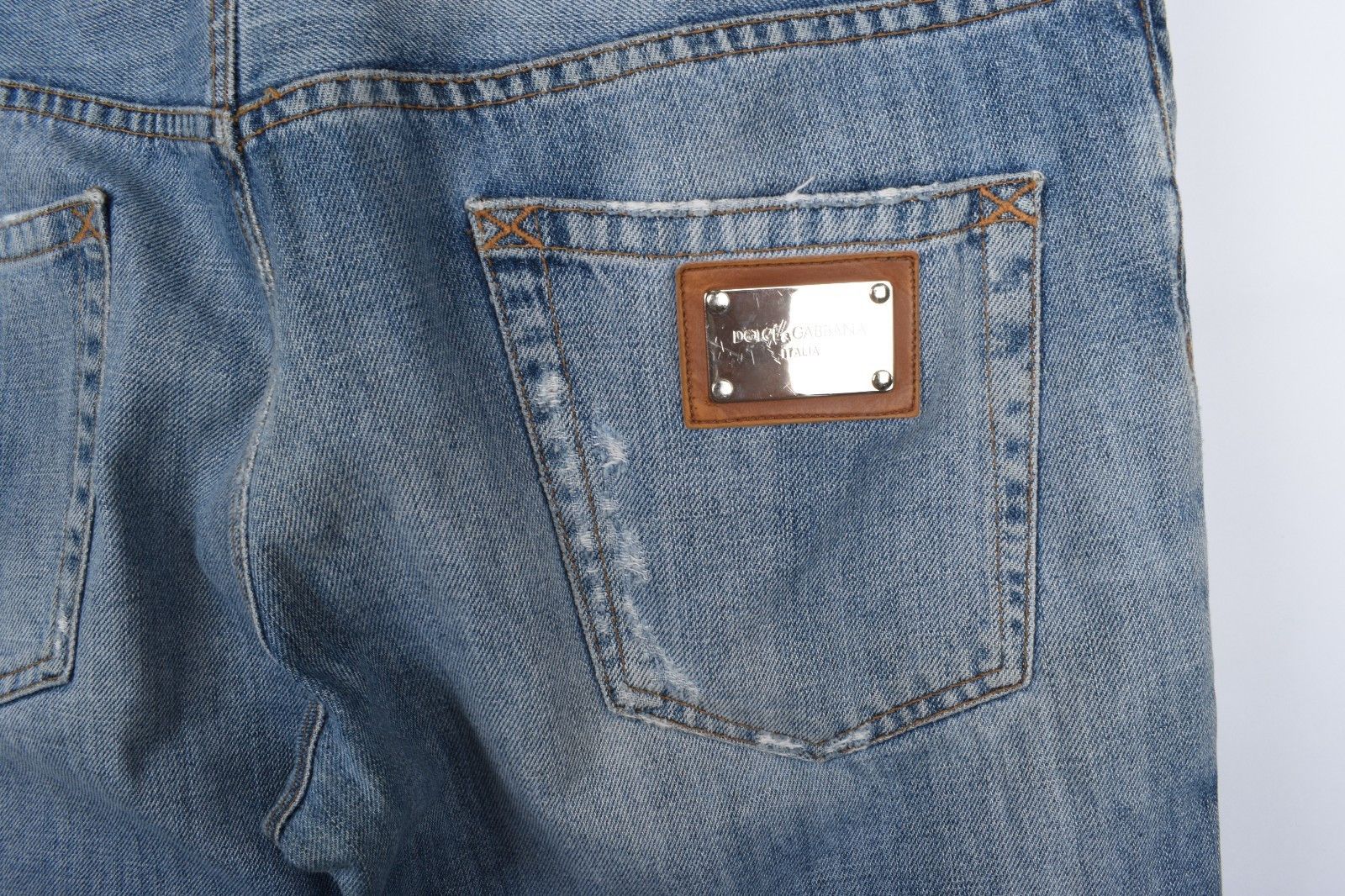 Dolce & Gabbana Dolce Gabbana Men Jeans Distressed Size IT50/L, S1986 Size US 34 / EU 50 - 6 Thumbnail