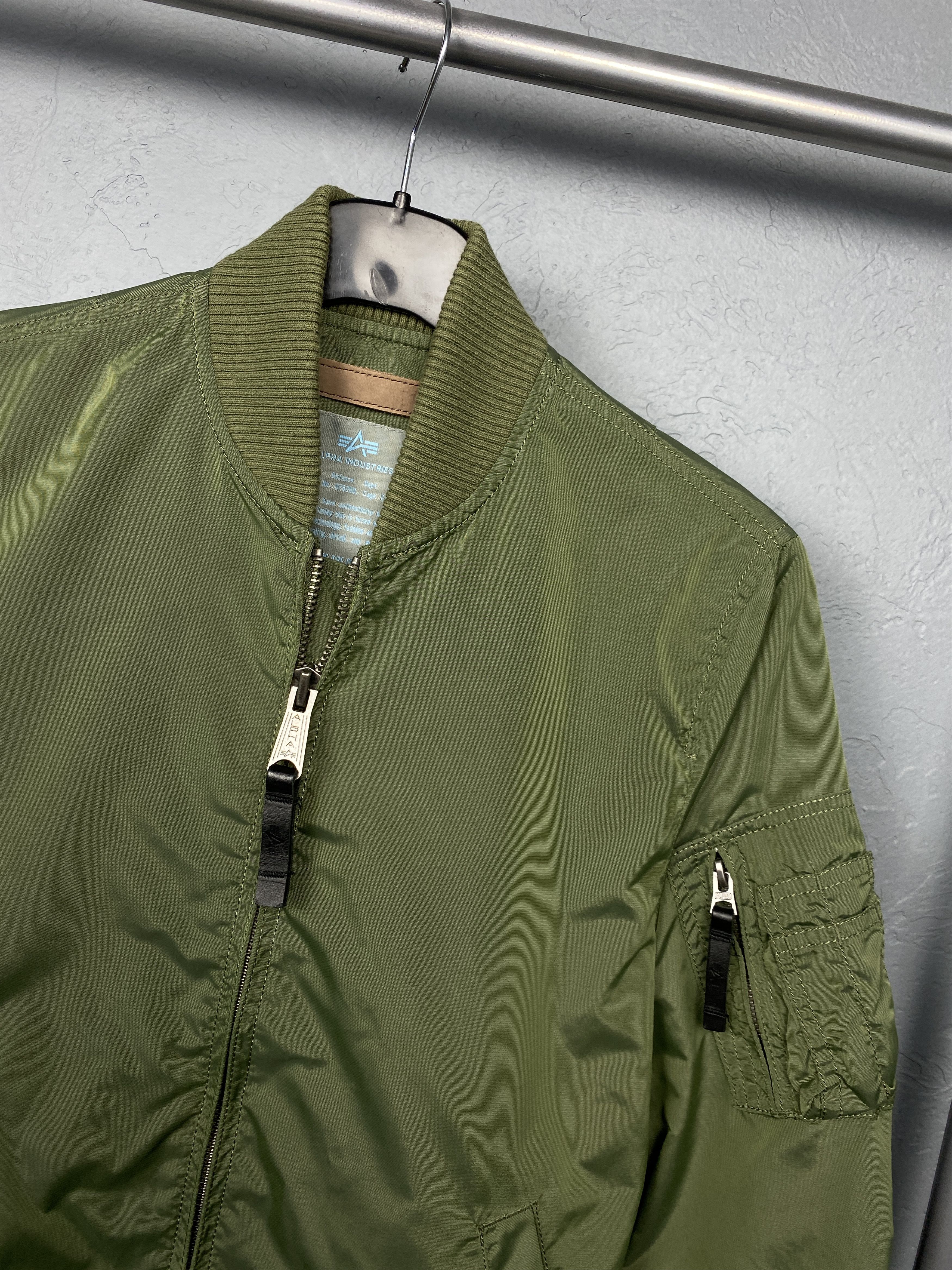 Alpha Industries Alpha Industries MA1 Flight Pilot Nylon Bomber Jacket Size US M / EU 48-50 / 2 - 2 Thumbnail