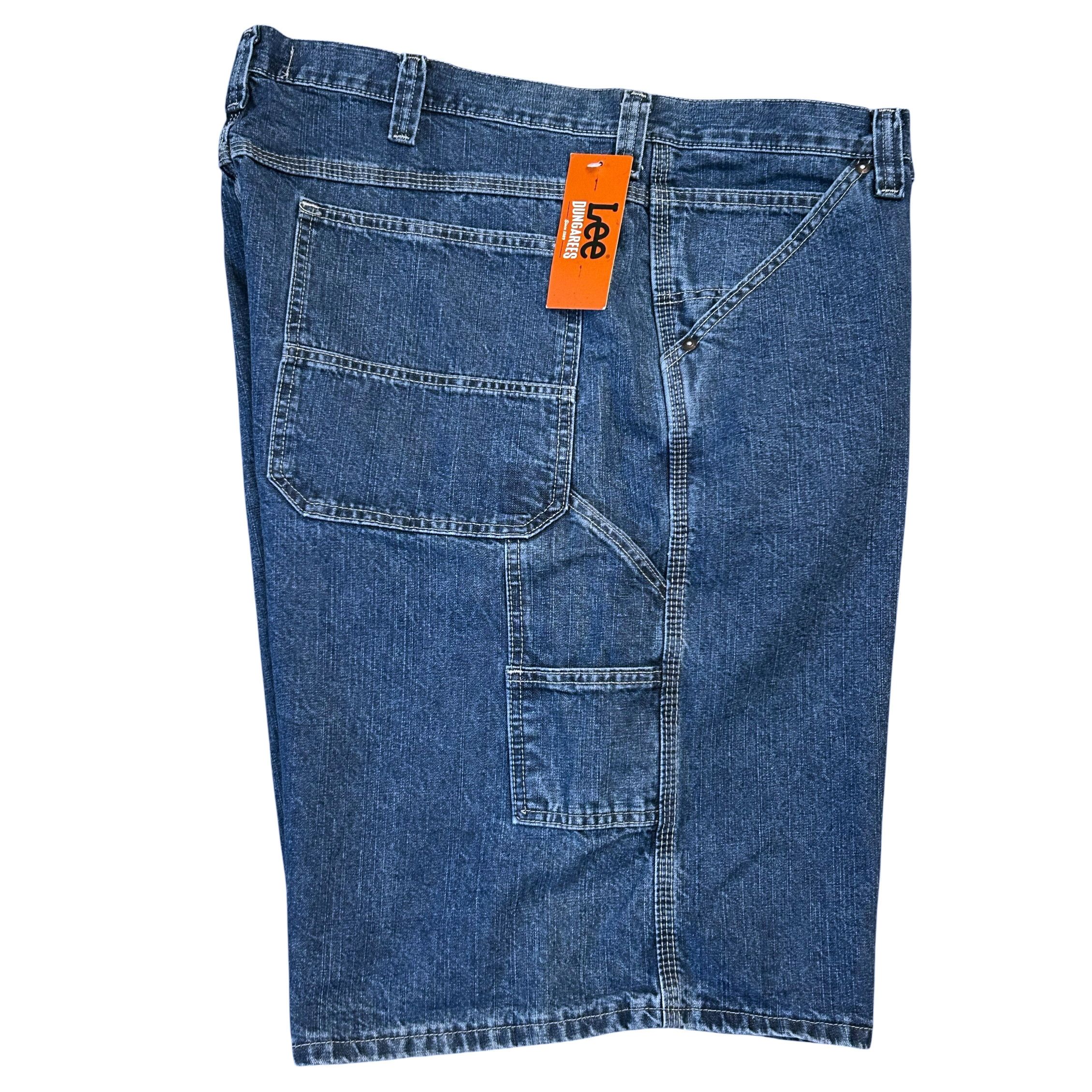 Lee Lee Dungarees Men's Size 44 Carpenter Denim Jean Shorts Size US 44 / EU 60 - 3 Thumbnail