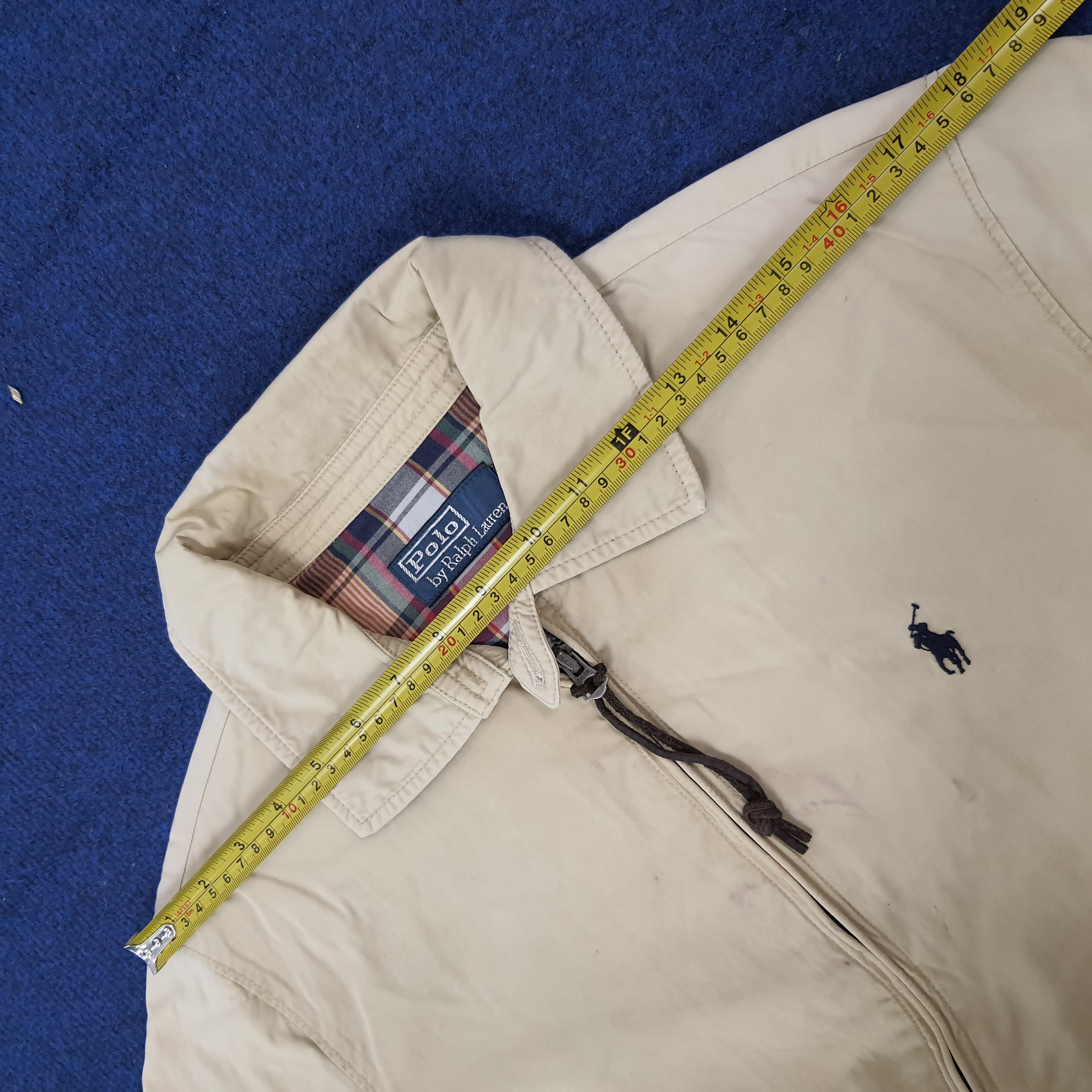 Polo Ralph Lauren Vintage Polo by Ralph Lauren Beige Zipper Jacket C275N3 Size US M / EU 48-50 / 2 - 15 Thumbnail