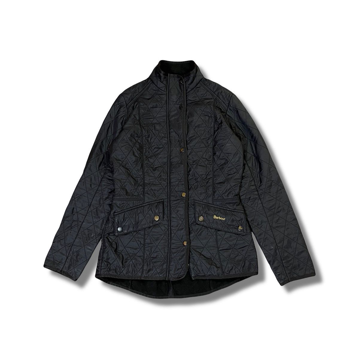 Barbour 2000s Barbour Heritage Quilted Jacket Heritage Riding Coat Size M / US 6-8 / IT 42-44 - 1 Thumbnail