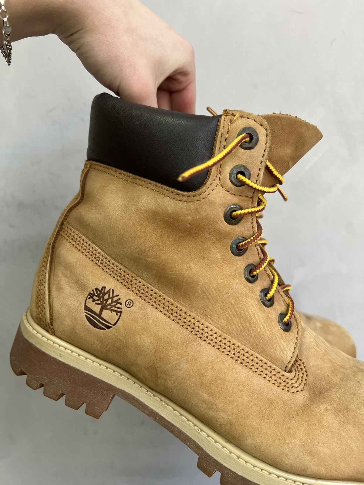 Timberland Timberland brown suede nubuk fashion boots y2k Size US 9.5 / EU 42-43 - 4 Thumbnail