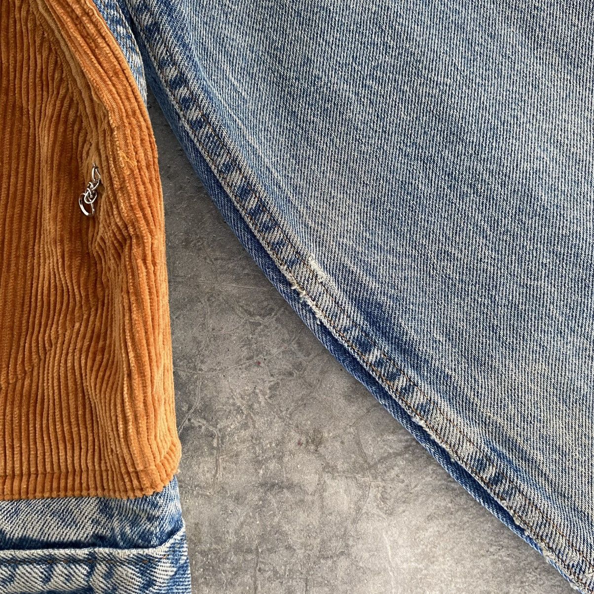 Sonic Lab 80’s Levis X Sonic Lab Reconstructed Panel Trucker Jacket Size US M / EU 48-50 / 2 - 11 Thumbnail