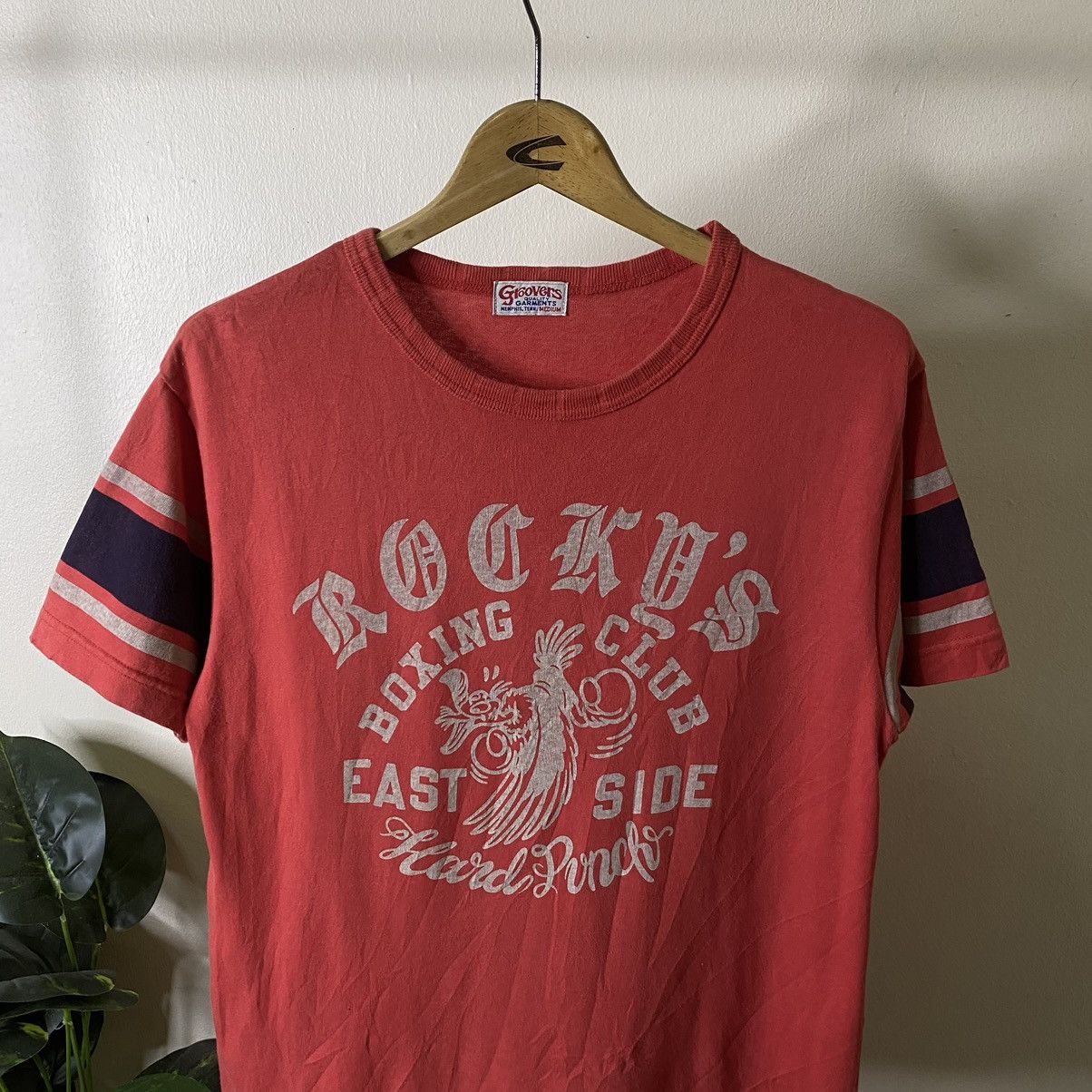 Japanese Brand Groovers East Side Rocky's Boxing Club Tee Made in Japan Size US M / EU 48-50 / 2 - 2 Thumbnail