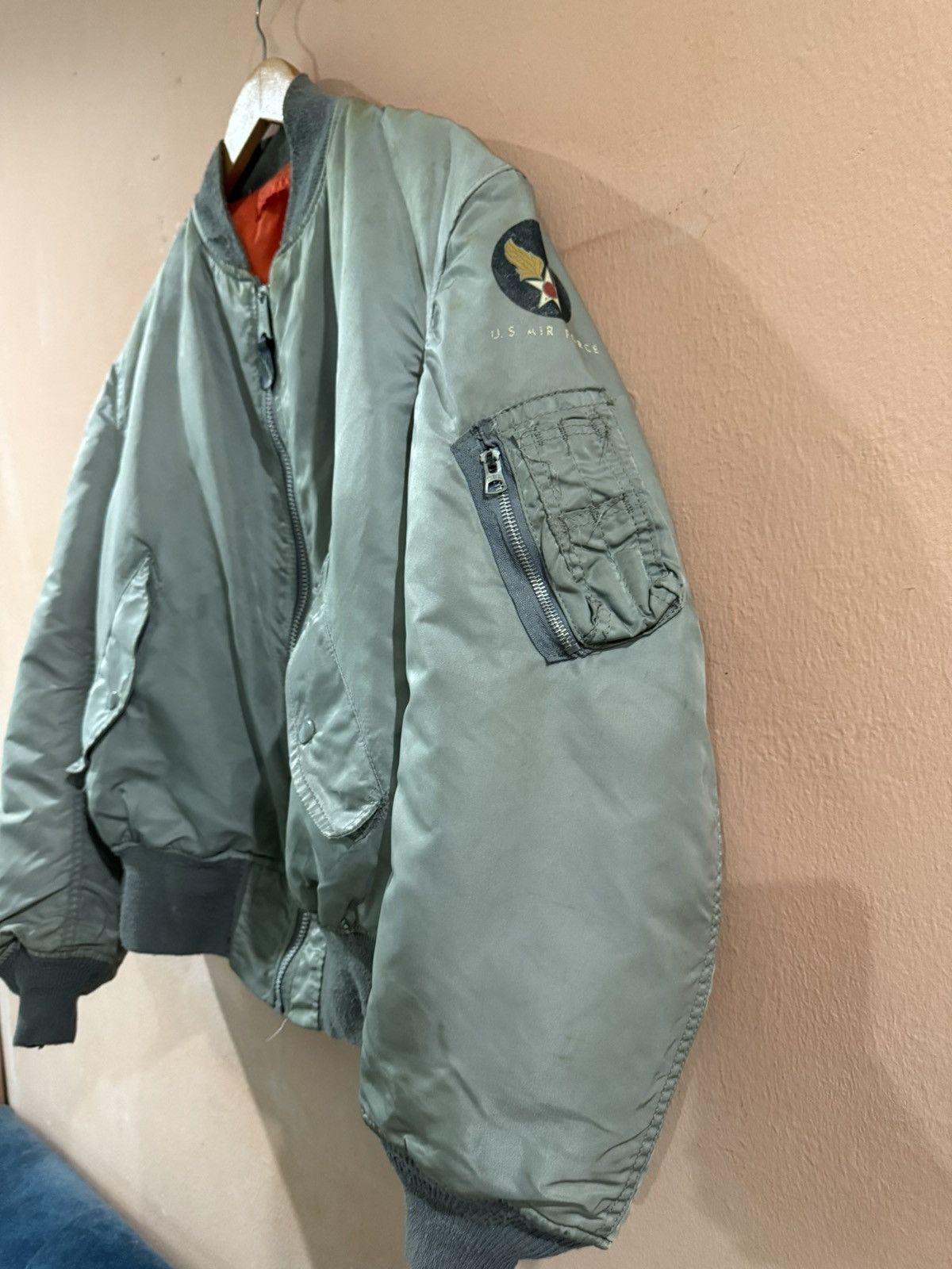 Alpha Industries × Vintage 🇺🇸 Vintage Alpha Industries Flyers Jacket Bomber Size US XL / EU 56 / 4 - 7 Thumbnail