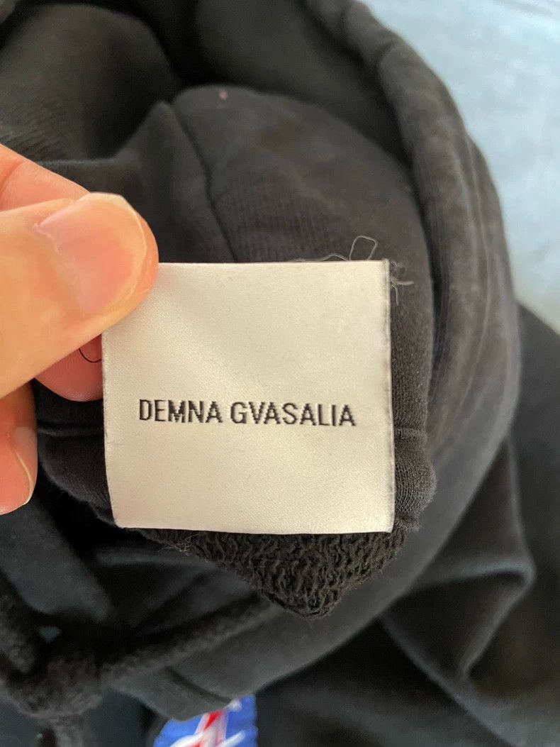 Vetements Vetements Champion Collaboration Black Ribbon Hoodie Size US M / EU 48-50 / 2 - 6 Thumbnail