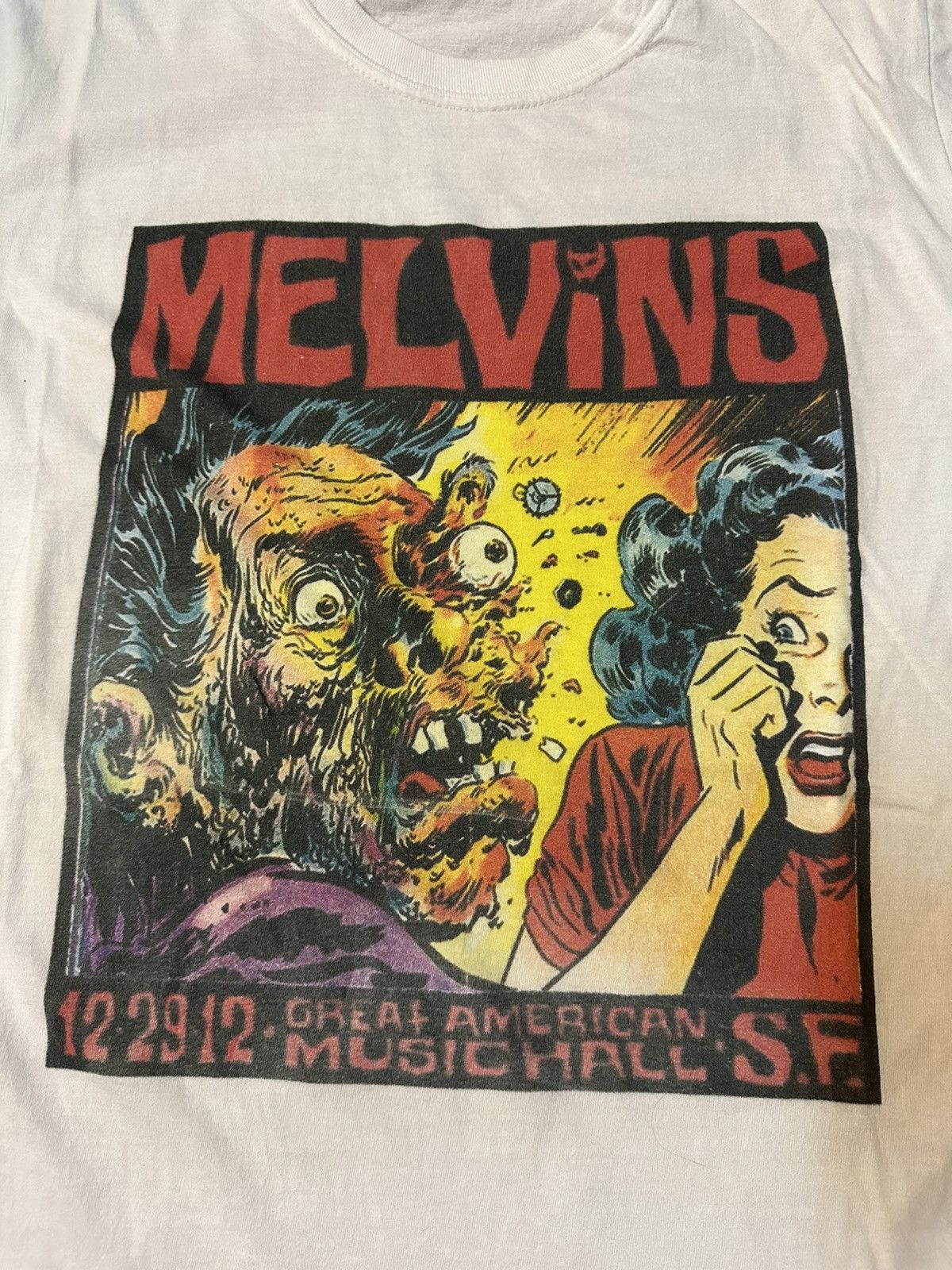 Band Tees MELVINS TOUR 2012 Size US L / EU 52-54 / 3 - 4 Thumbnail