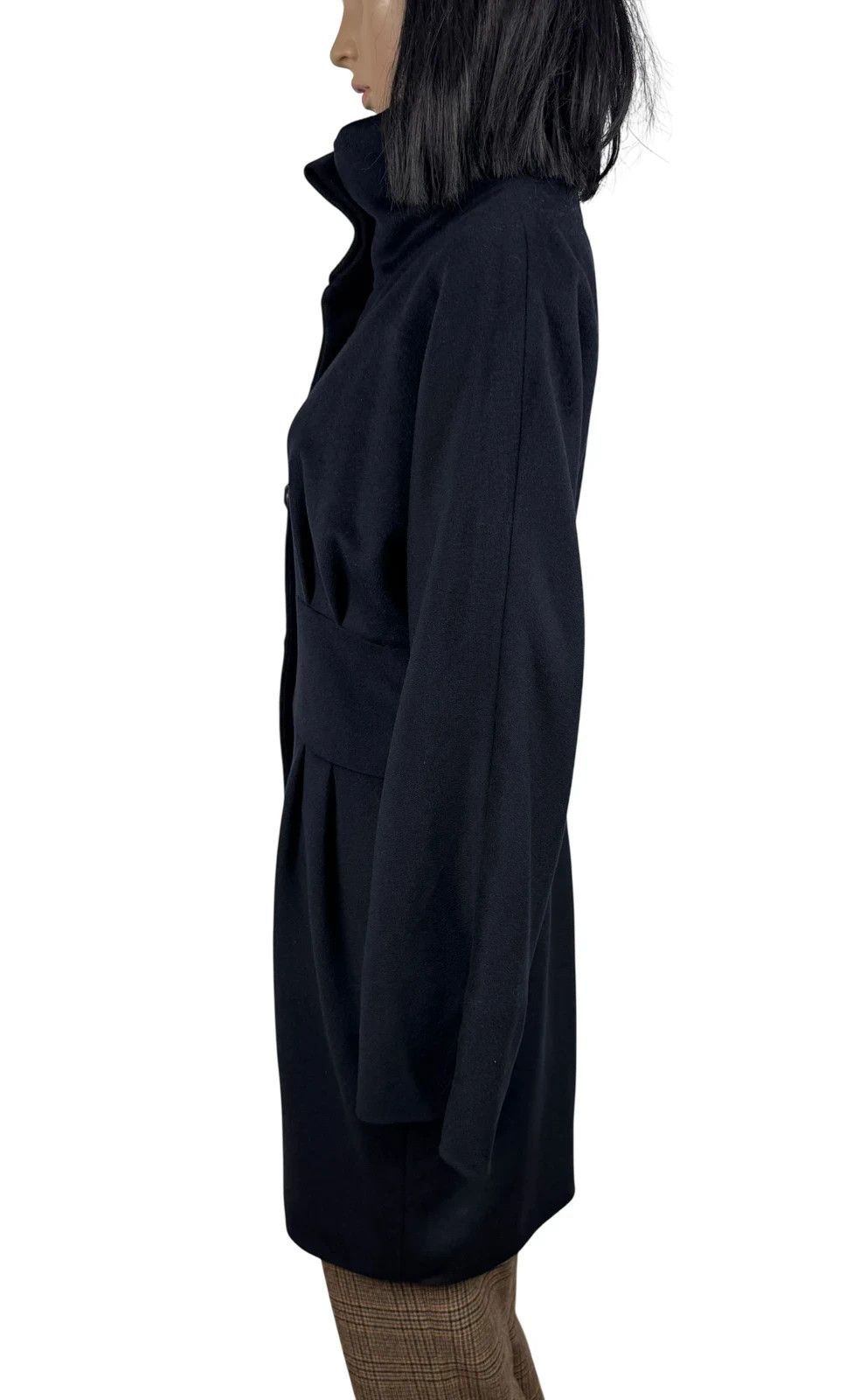 Other Delcorso Luxury Coat Wool Cashmere Mock Neck size 46 Size L / US 10 / IT 46 - 7 Thumbnail