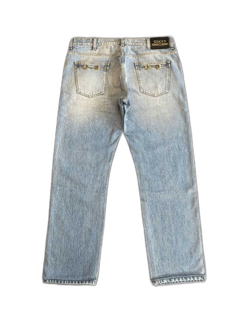 GUCCI｜JEANS (758152 XDCN6 4100) Gucci GUCCI JEANS PANTS CARGO MONOGRAM GG LOGO ‎758152 XDCN6