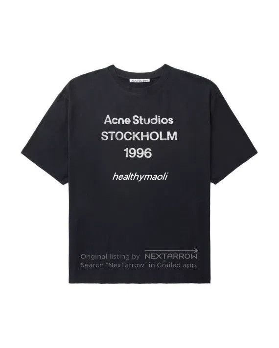 Acne Studios Acne Studios 1996 Vintage Logo Short-Sleeve T-Shirt Size S / US 4 / IT 40 - 1 Thumbnail