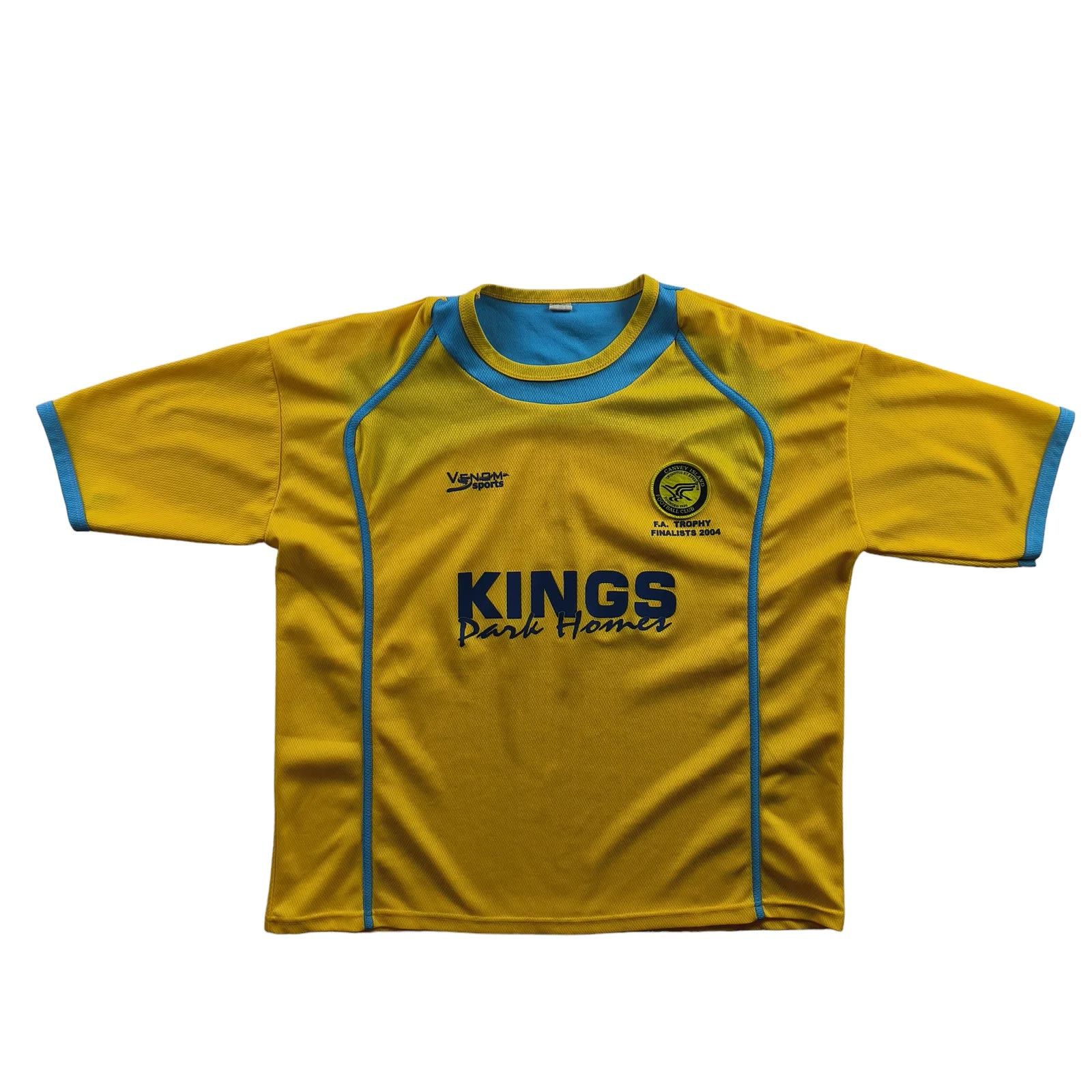 Other Canvey Island 2004-05 Venom Sport home football jersey L Size US L / EU 52-54 / 3 - 1 Thumbnail