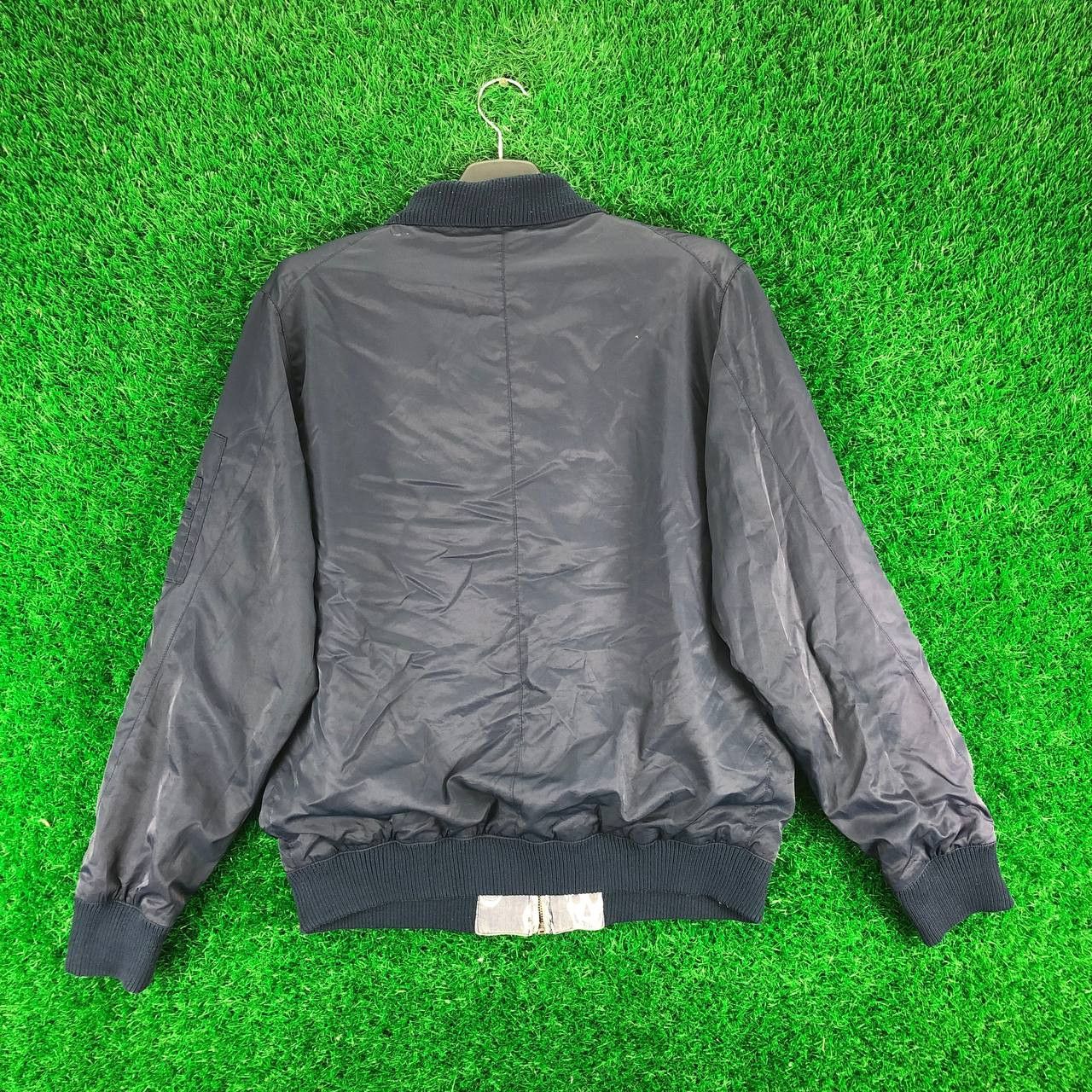 Vintage Vintage Reversible Bomber Jacket Skull Fullprint by HOB Size US XS / EU 42 / 0 - 4 Thumbnail