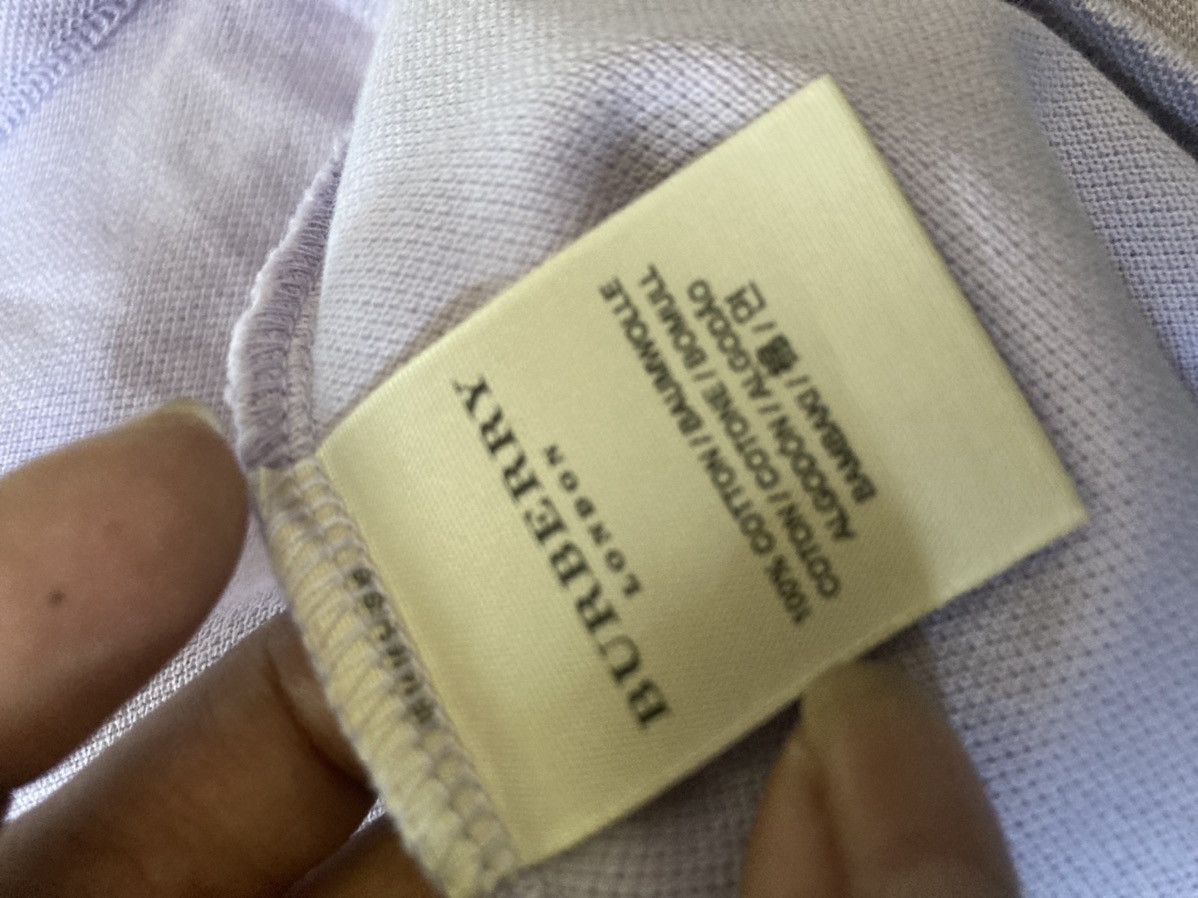 Burberry × Designer Burberry Haft Polo Shirt Size L / US 10 / IT 46 - 6 Thumbnail