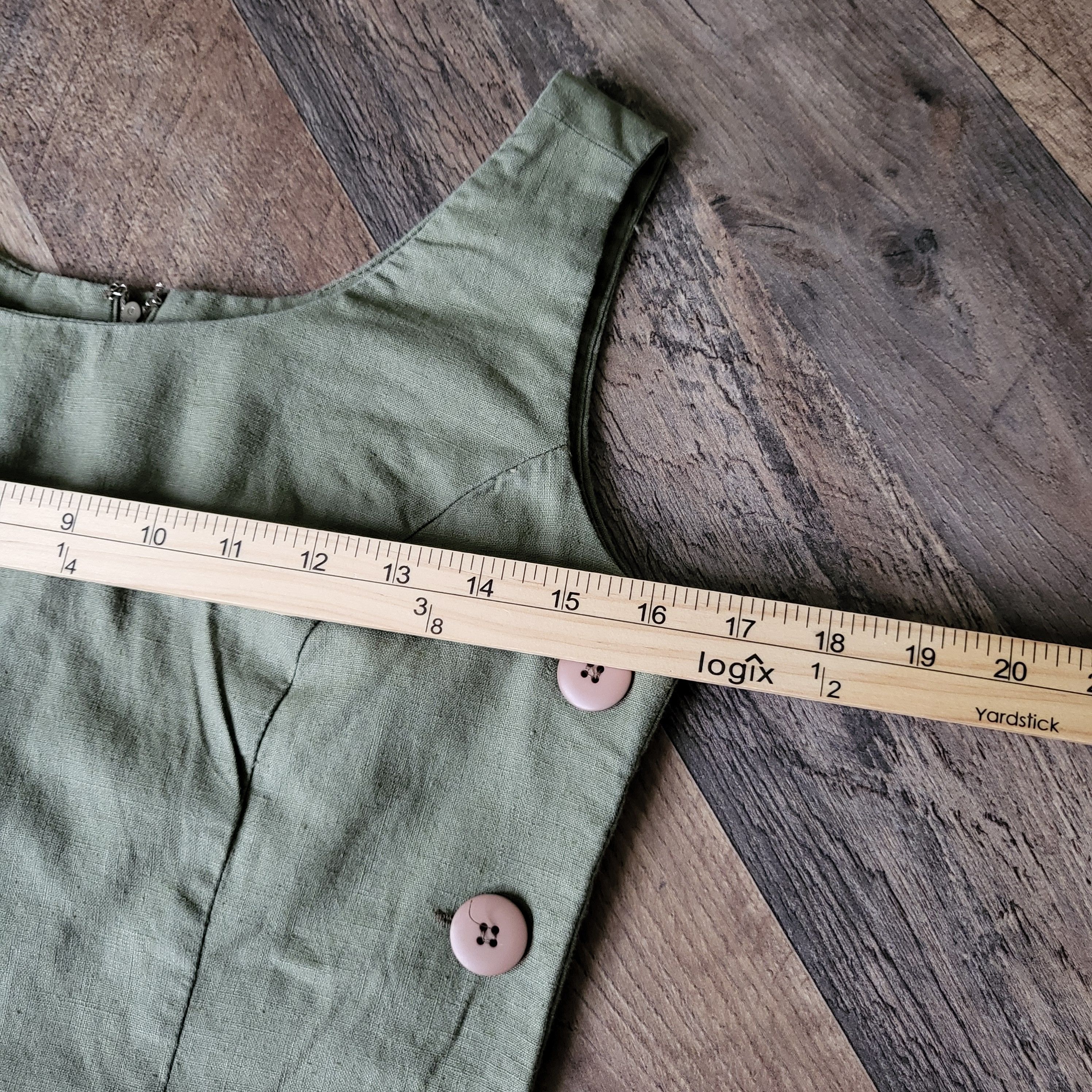 Vintage Vintage Womens Dress Size 4 Linen Cotton Blend Size S / US 4 / IT 40 - 6 Thumbnail