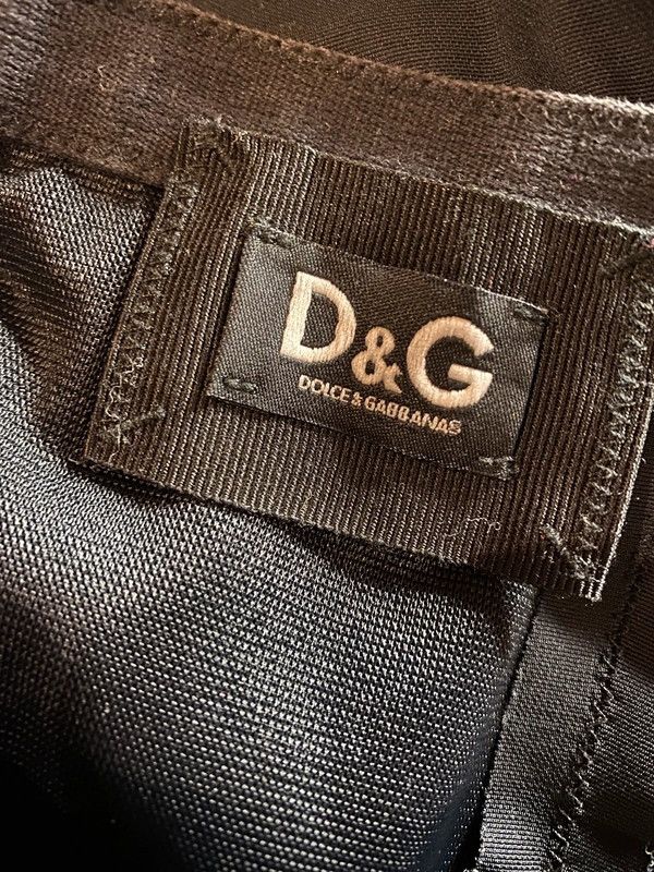 Dolce & Gabbana Black and gray pencil skirt Size 32" / US 10 / IT 46 - 6 Thumbnail