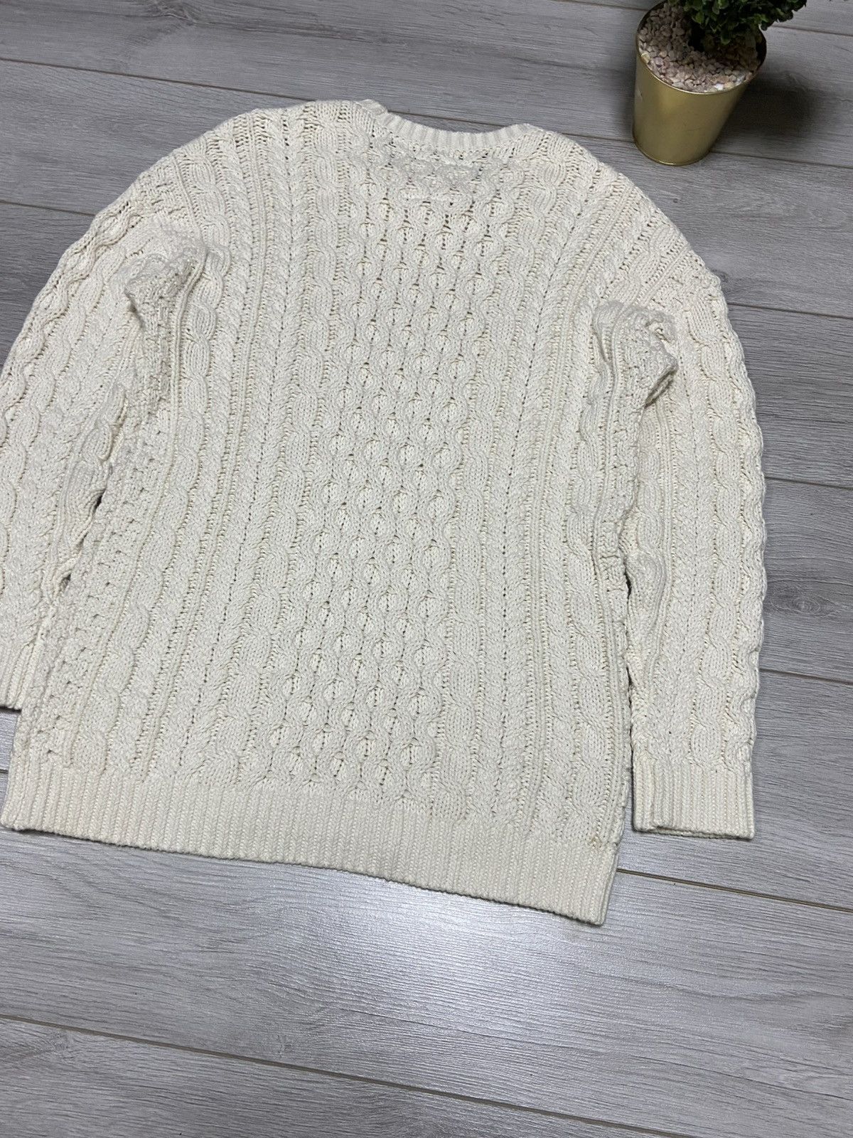 Simone Rocha Simone Rocha x H&M oversize knitted sweater pearls unisex Size US M / EU 48-50 / 2 - 12 Thumbnail
