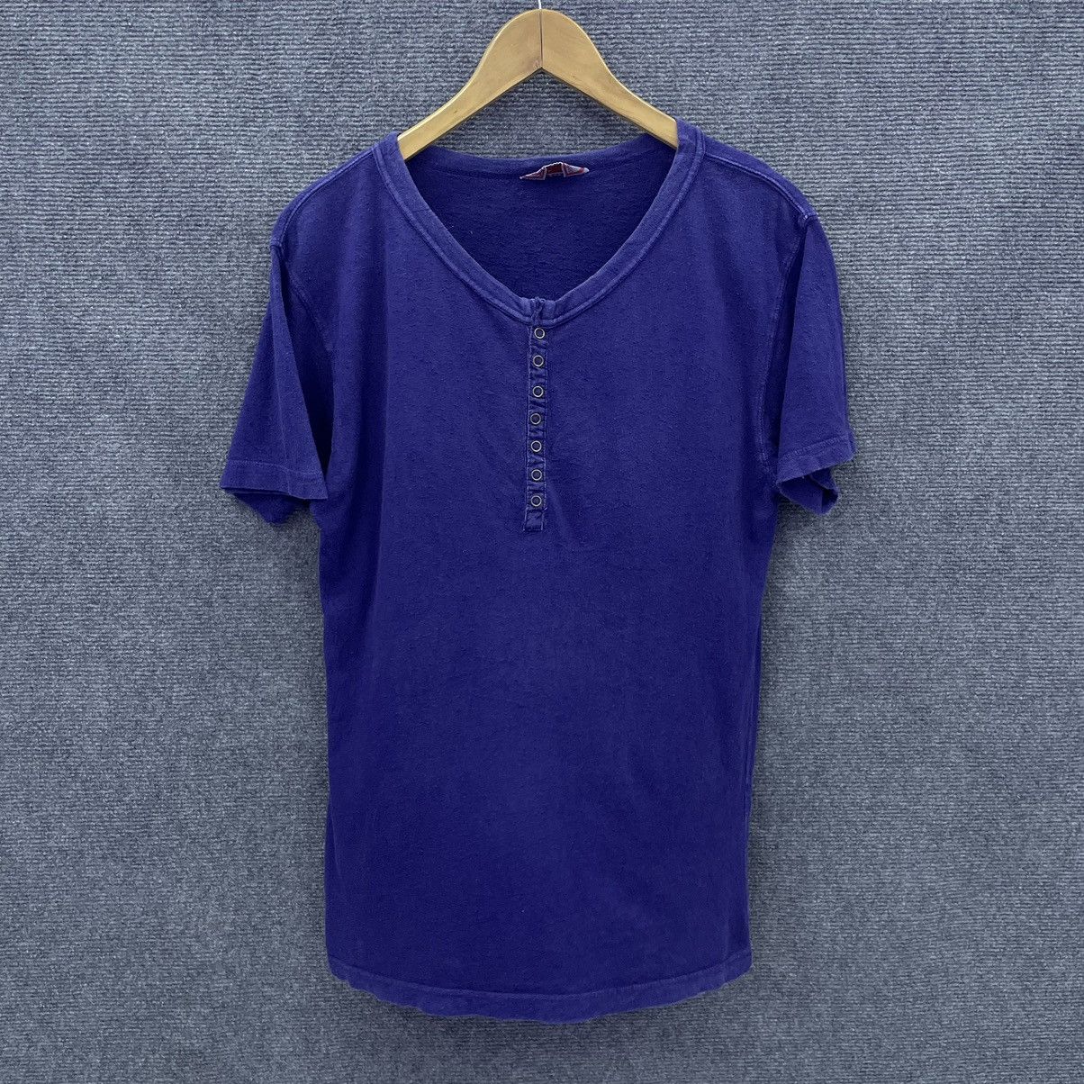 If Six Was Nine × Japanese Brand × KOJIMA GENES Kojima Japan Kapital Style Blue Blue T Shirt Size US M / EU 48-50 / 2 - 1 Thumbnail