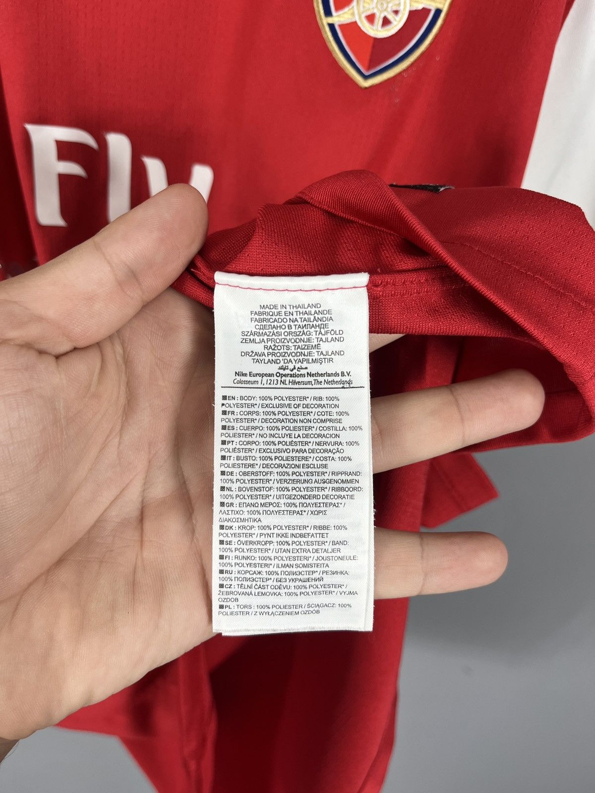 Nike Vintage Arsenal Jersey 2010 Size US XL / EU 56 / 4 - 8 Thumbnail