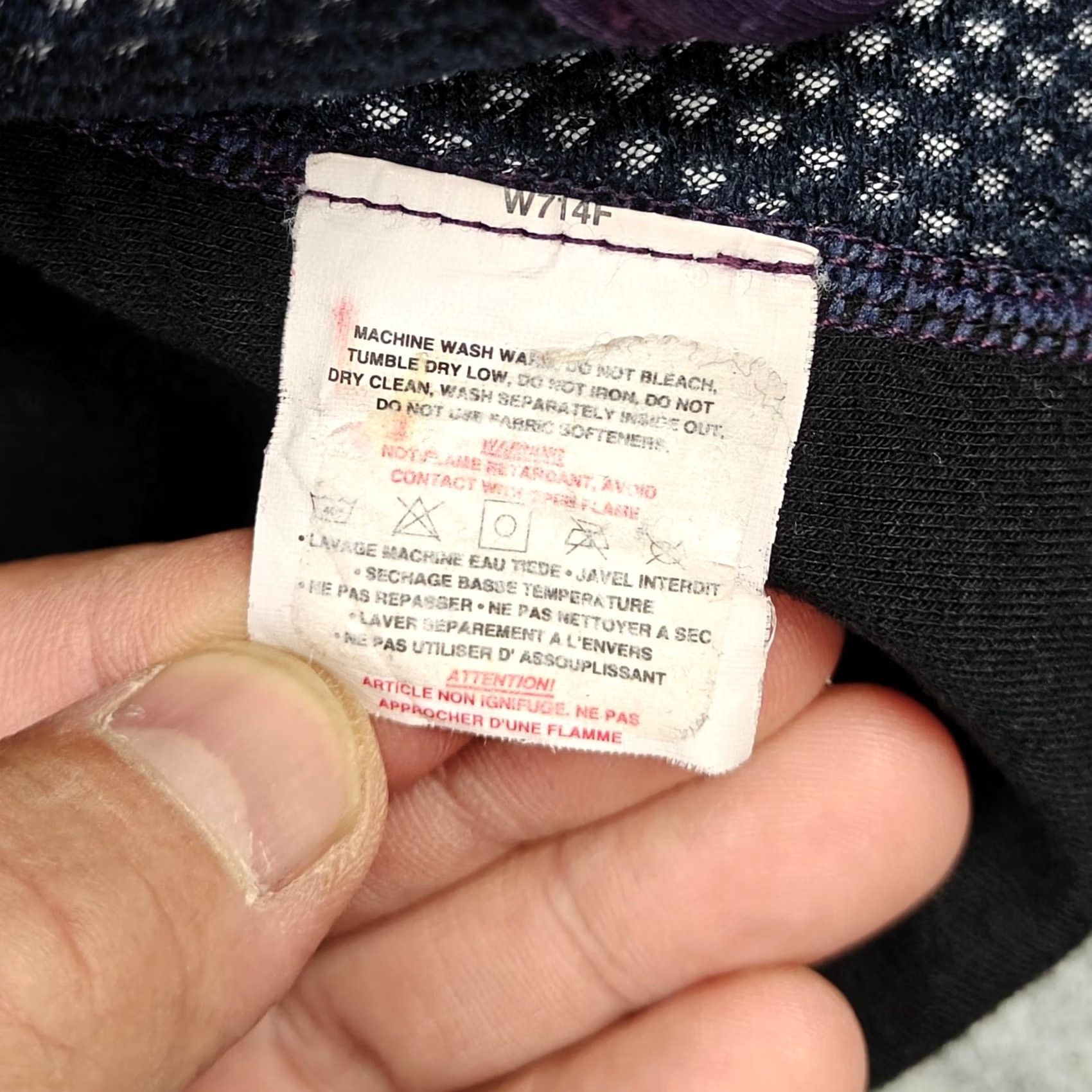 Patagonia VINTAGE Patagonia Vest Mens Large Purple Fleece Full Zip Outdoor Winter 90s Windbreaker Zip Pockets Logo Mens Size US L / EU 52-54 / 3 - 5 Thumbnail