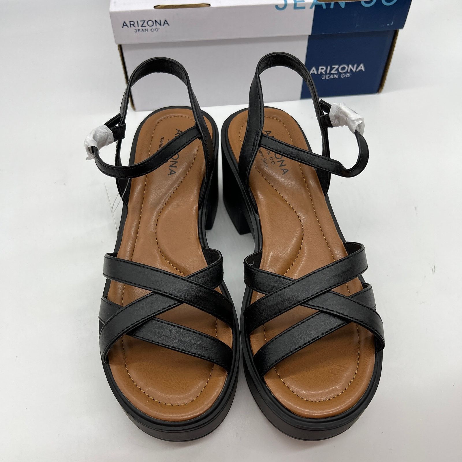 Other Women Block Shoes Platform Flat Wedge Casual Open Toe Size US 8 / IT 38 - 6 Thumbnail