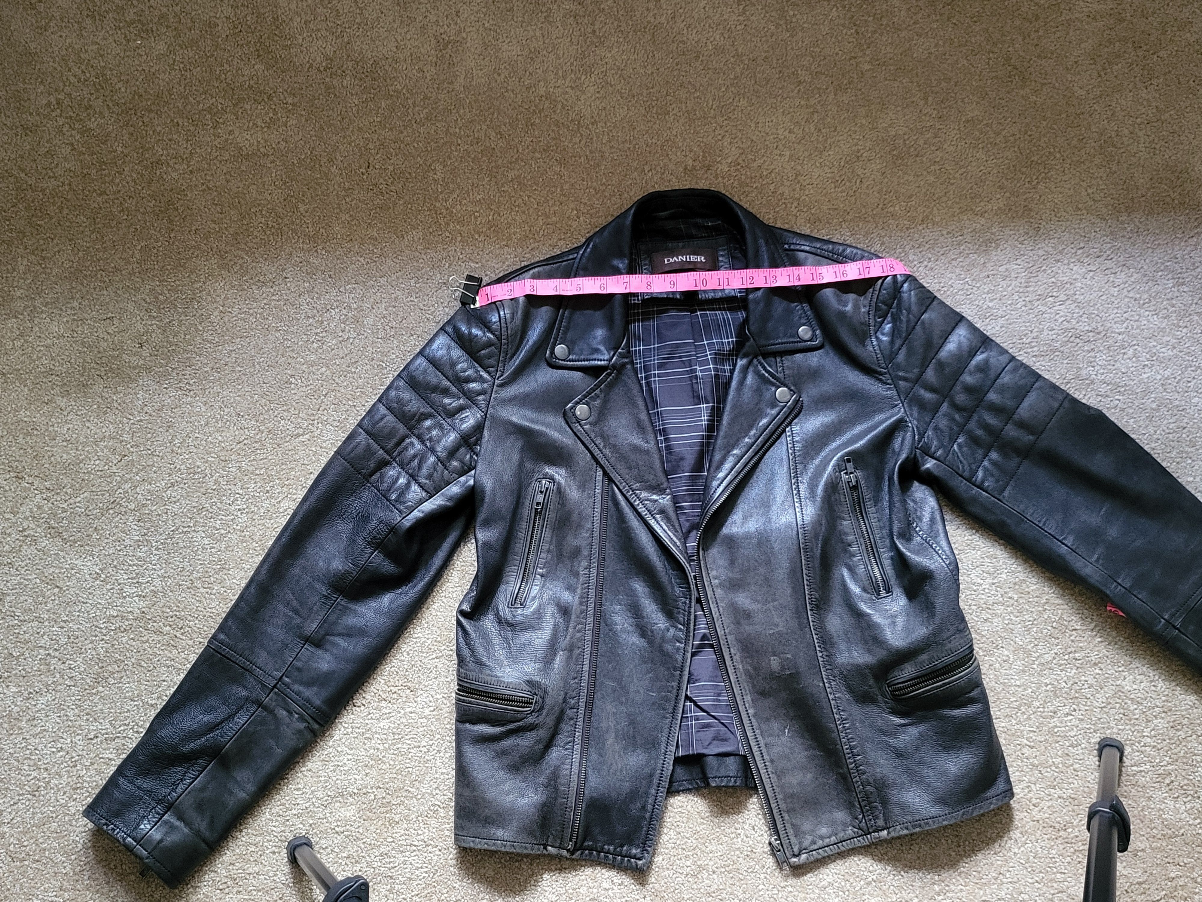Danier Vintage Danier Calfskin Leather Motorcycle Jacket Size US XS / EU 42 / 0 - 5 Thumbnail